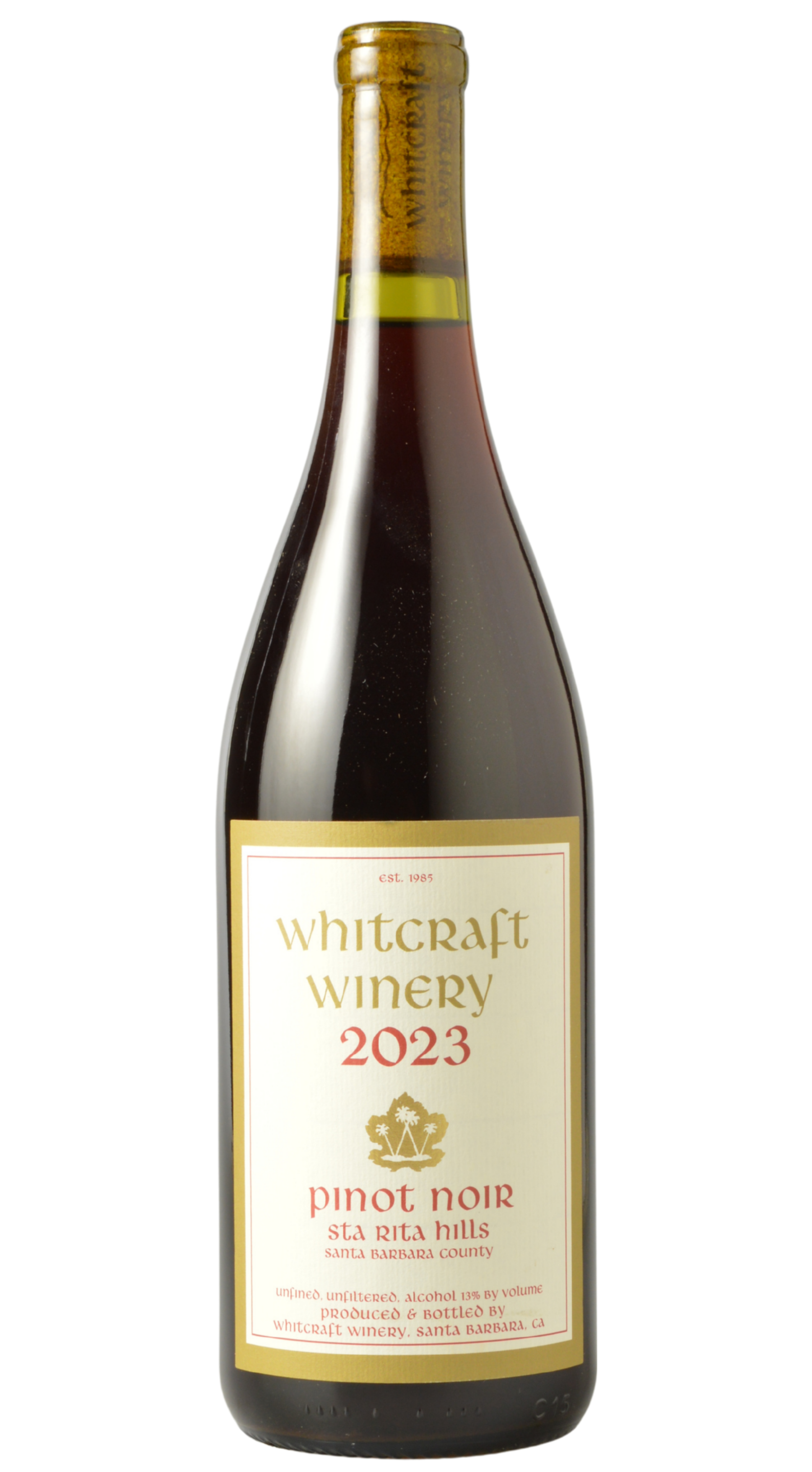Whitcraft Winery Sta. Rita Hills Pinot Noir 2023