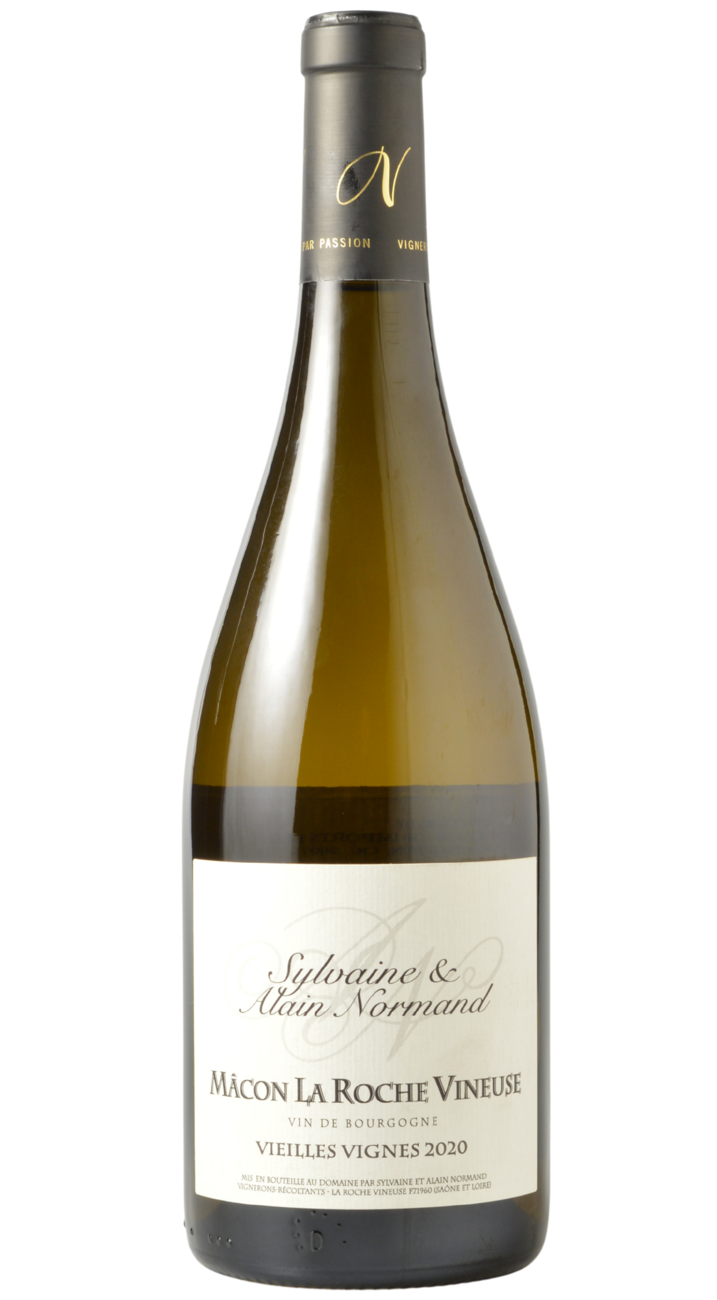 Sylvaine & Alain Normand "Vieilles Vignes" Mâcon La Roche Vineuse 2020