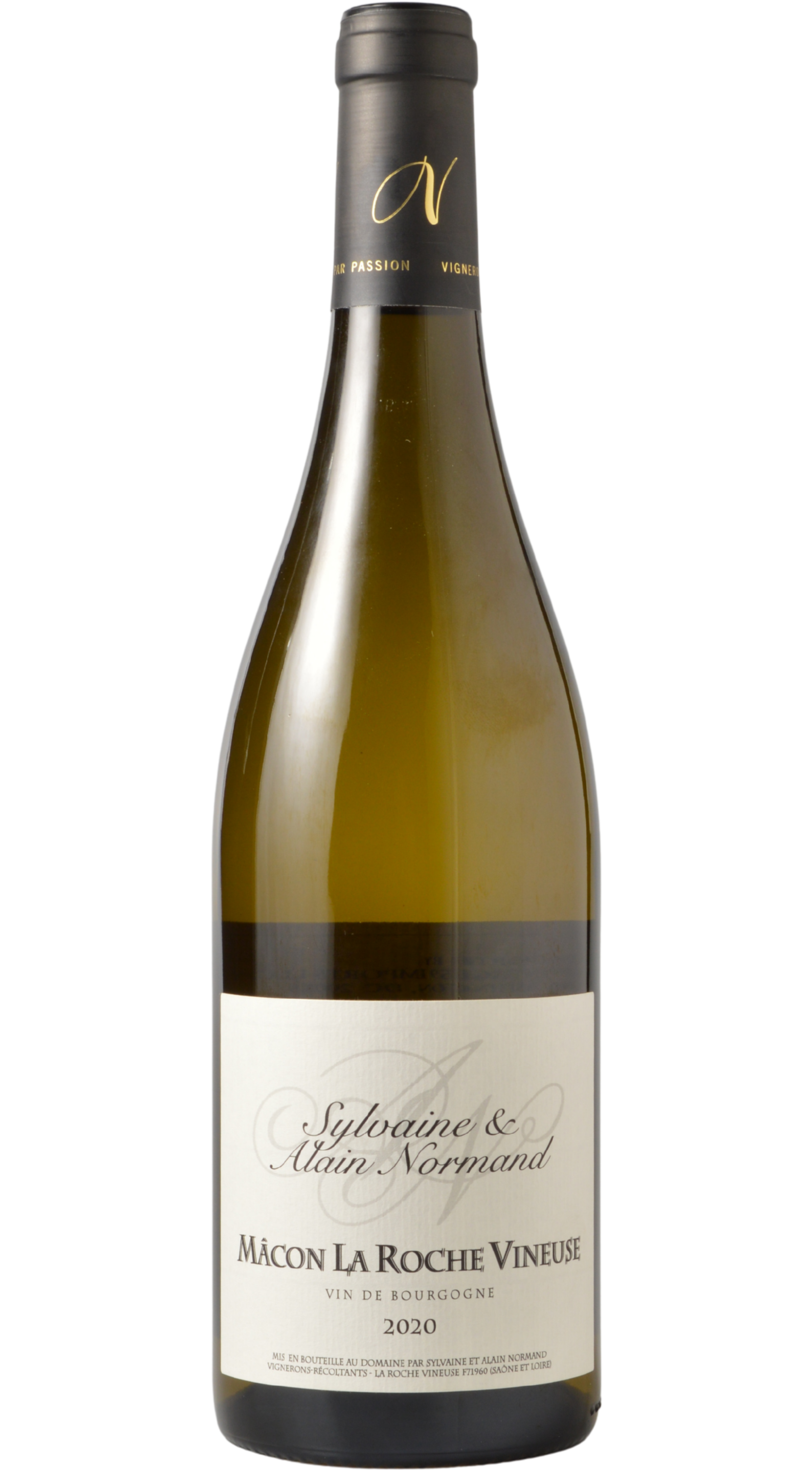 Sylvaine & Alain Normand Mâcon La Roche Vineuse 2020