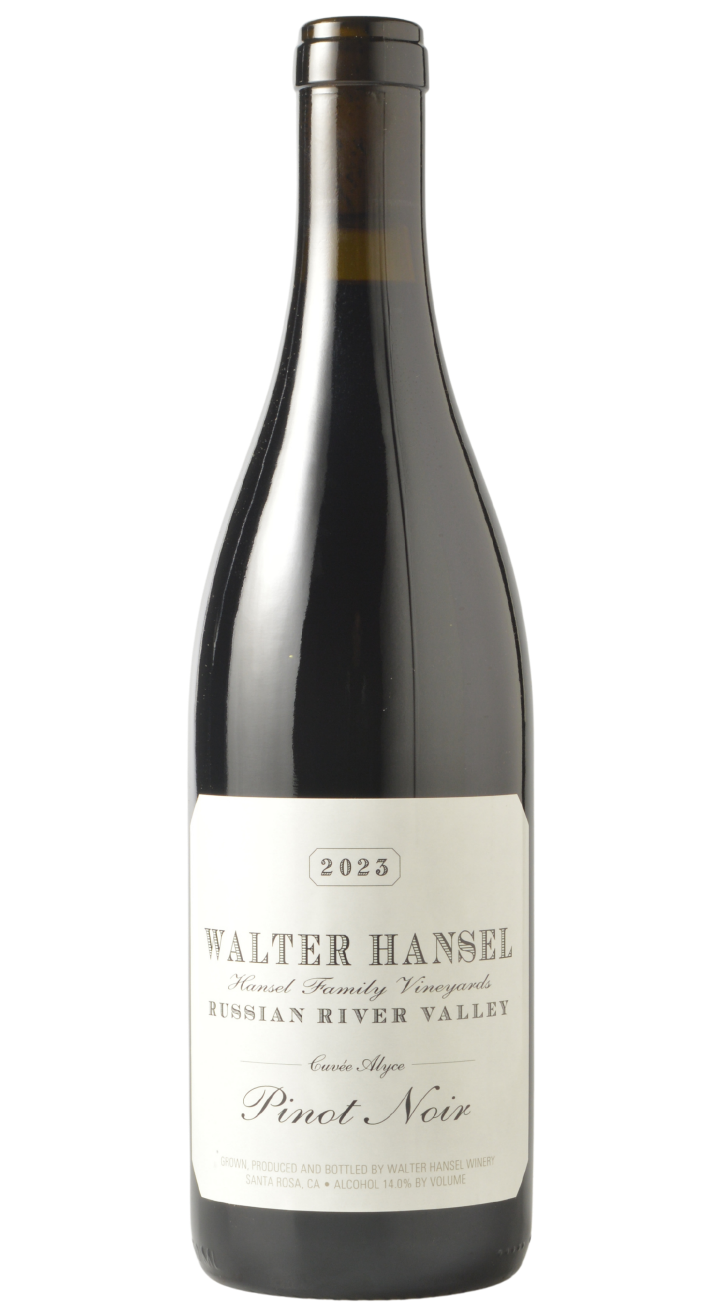 Walter Hansel "Cuvée Alyce" Russian River Valley Pinot Noir 2023
