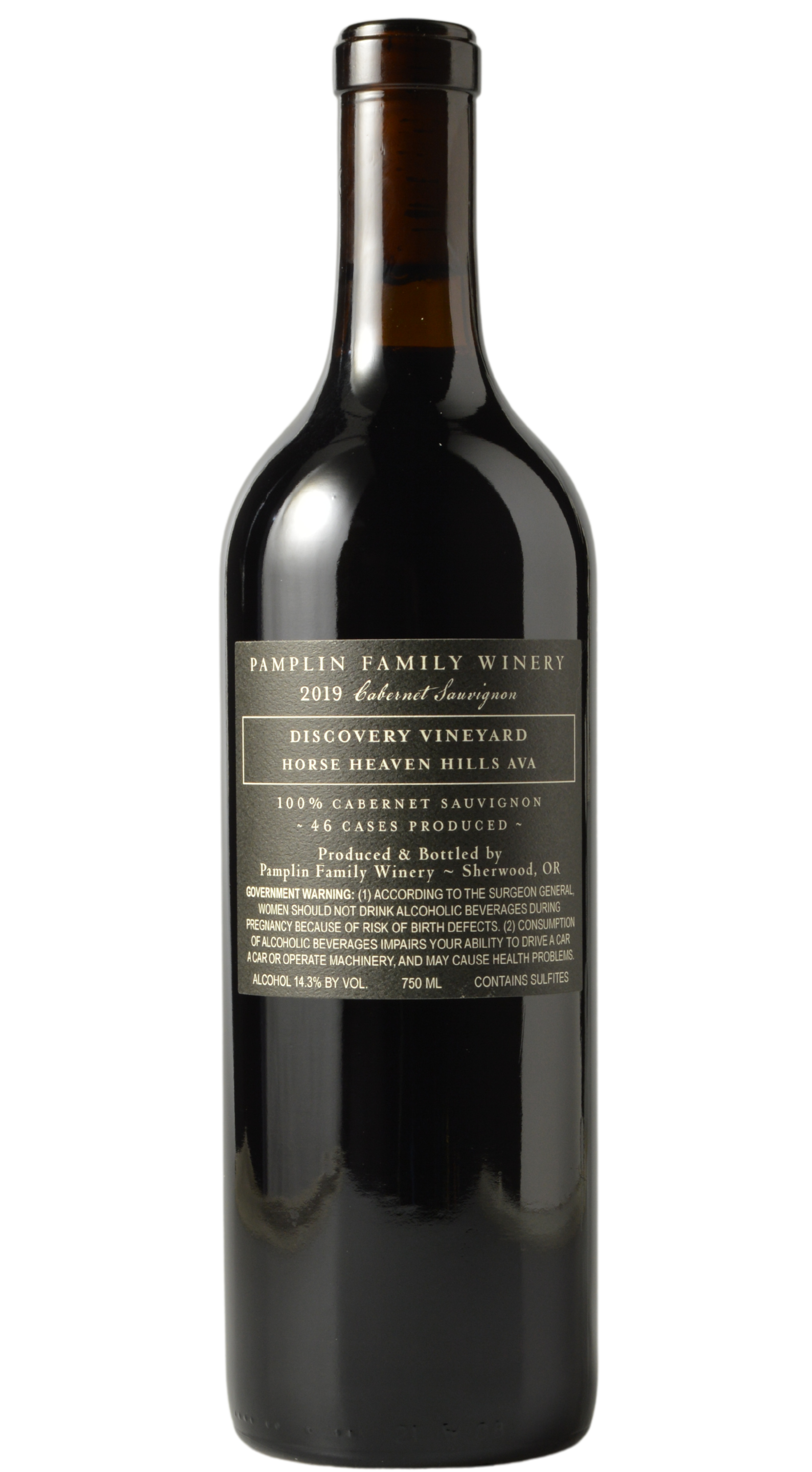 Pamplin "Discovery Vineyard" Horse Heaven Hills Cabernet Sauvignon 2019