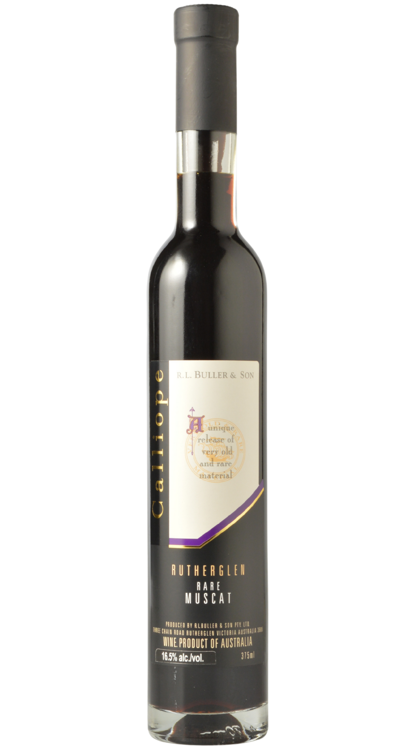 Email Offer - R.L Buller & Son "Calliope" Rutherglen Rare Muscat (375 ml)