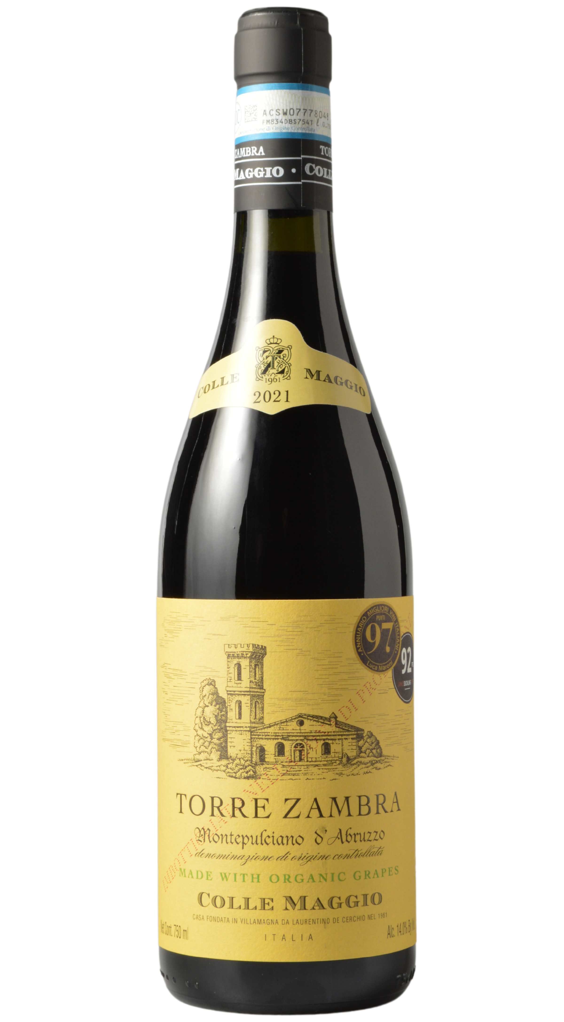 Torre Zambra "Colle Maggio" Montepulciano d'Abruzzo 2021