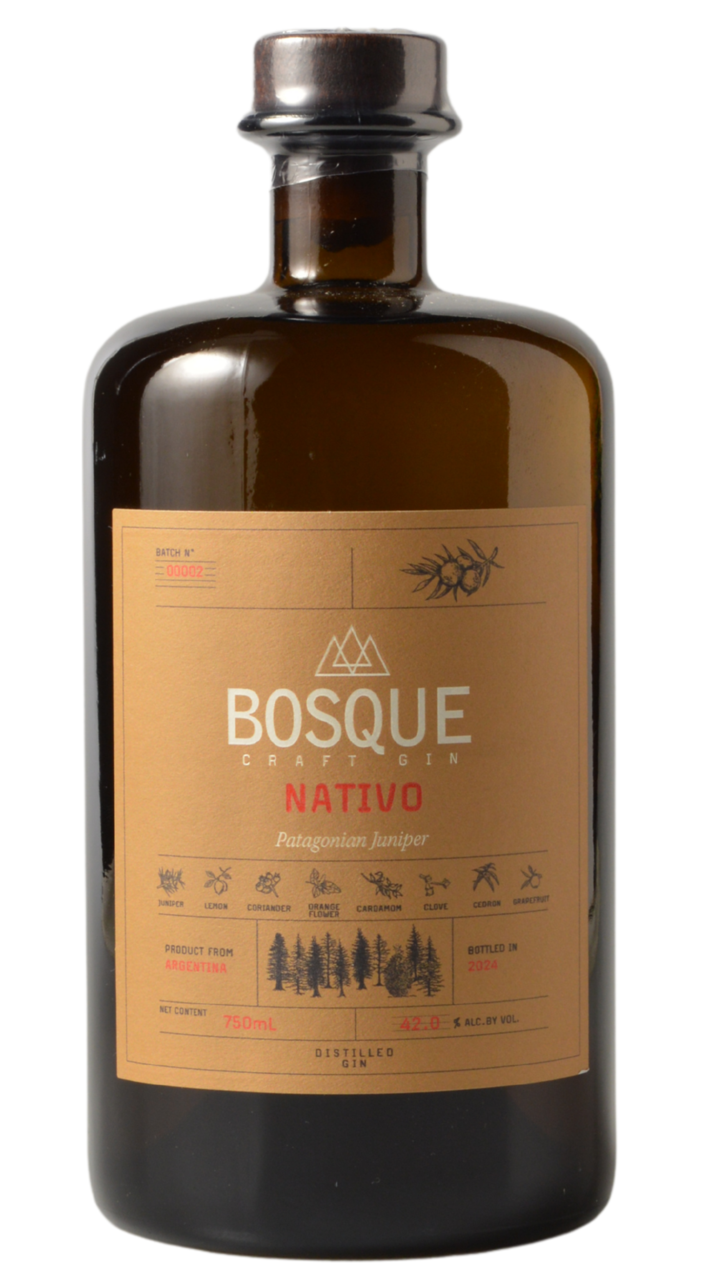 Bosque Nativo Craft Ginのボトル画像
