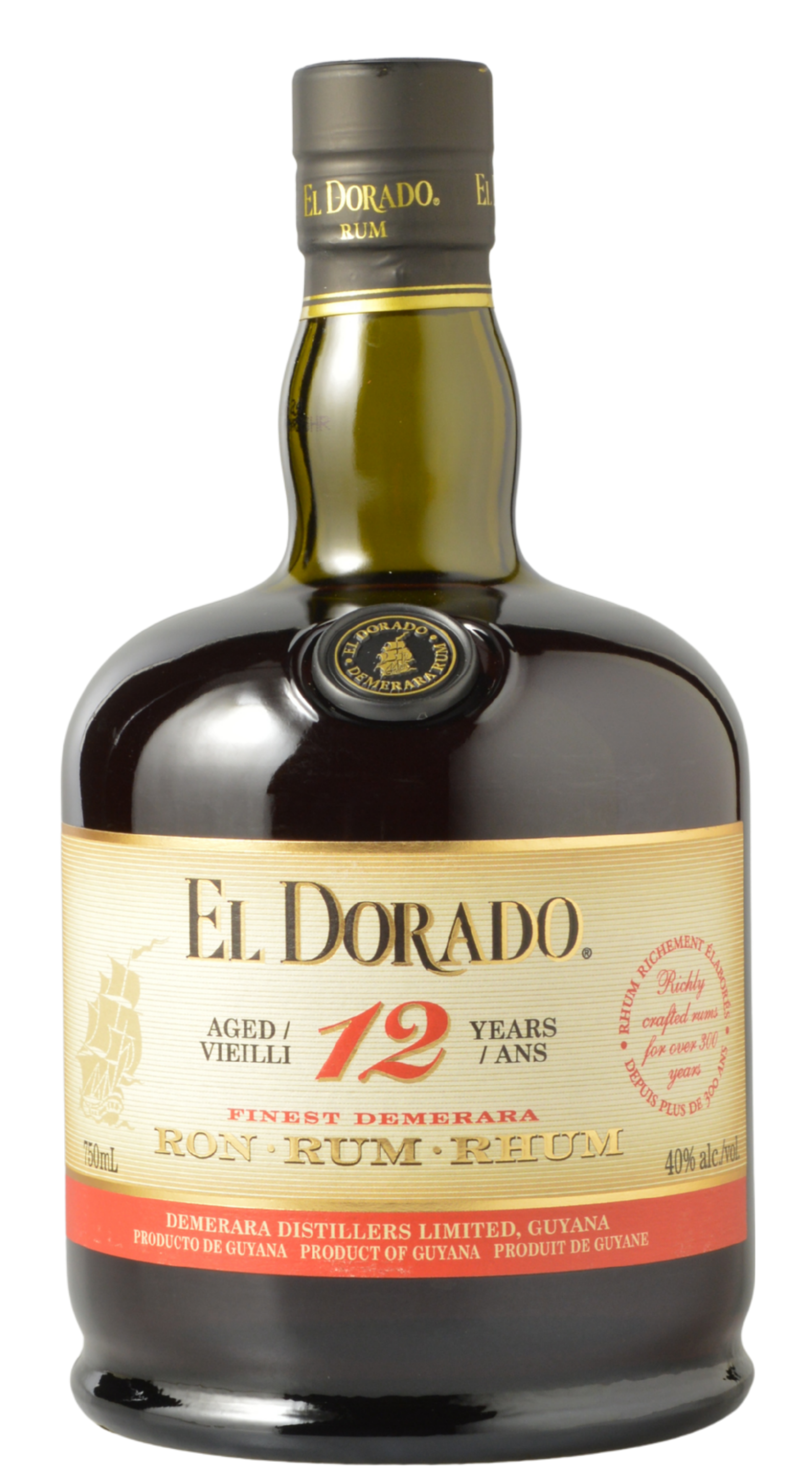 El Dorado 12-Year Demerara Guyana Rum
