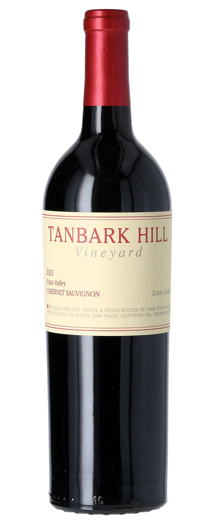 Philip Togni "Tanbark Hill" Spring Mountain District Napa Valley Cabernet Sauvignon 2023 (Pre-Arrival)