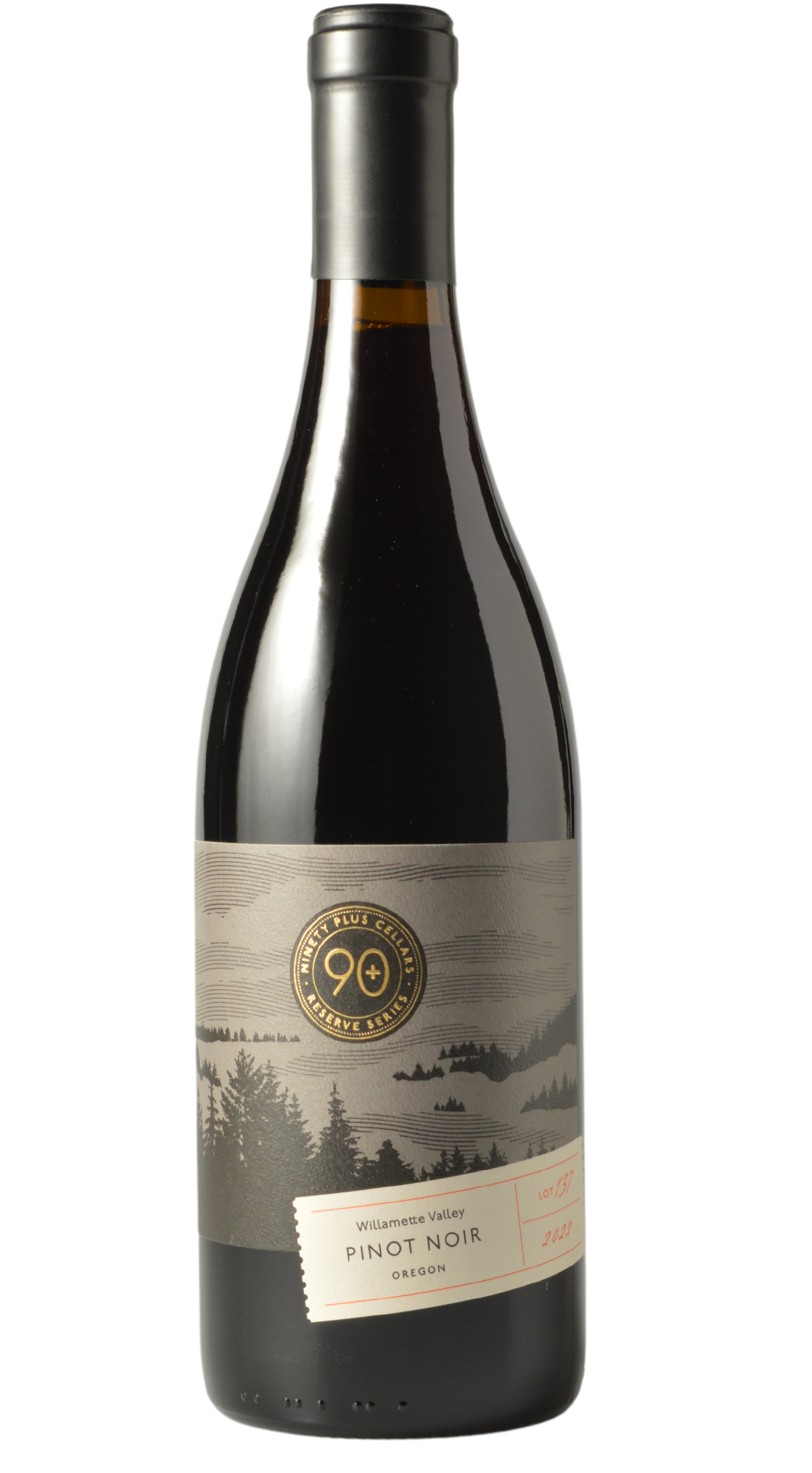 90+ Cellars "Lot 137 Reserve Series" Willamette Valley Pinot Noir 2022