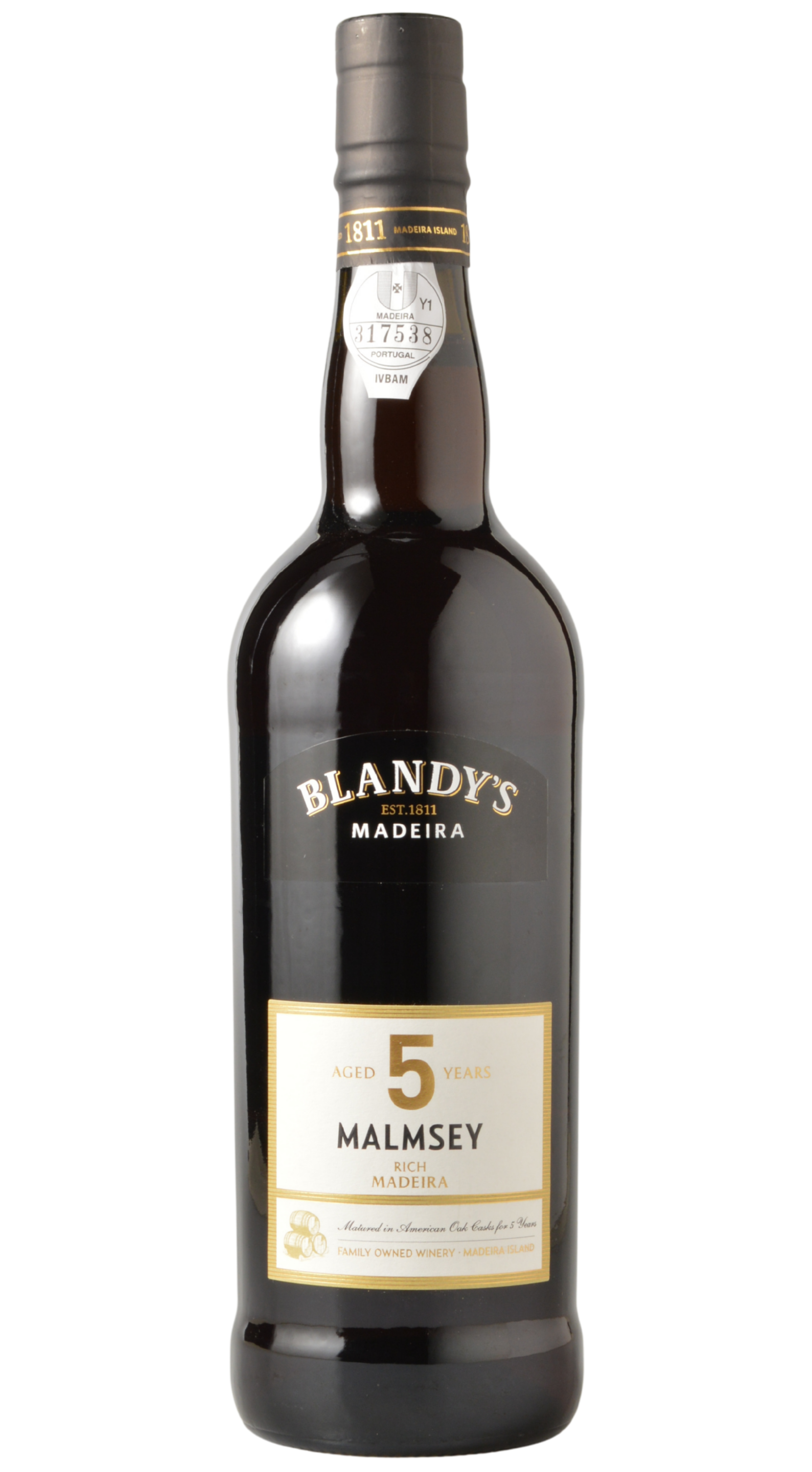 Blandy's Malmsey 5 Year Old Madeira NV