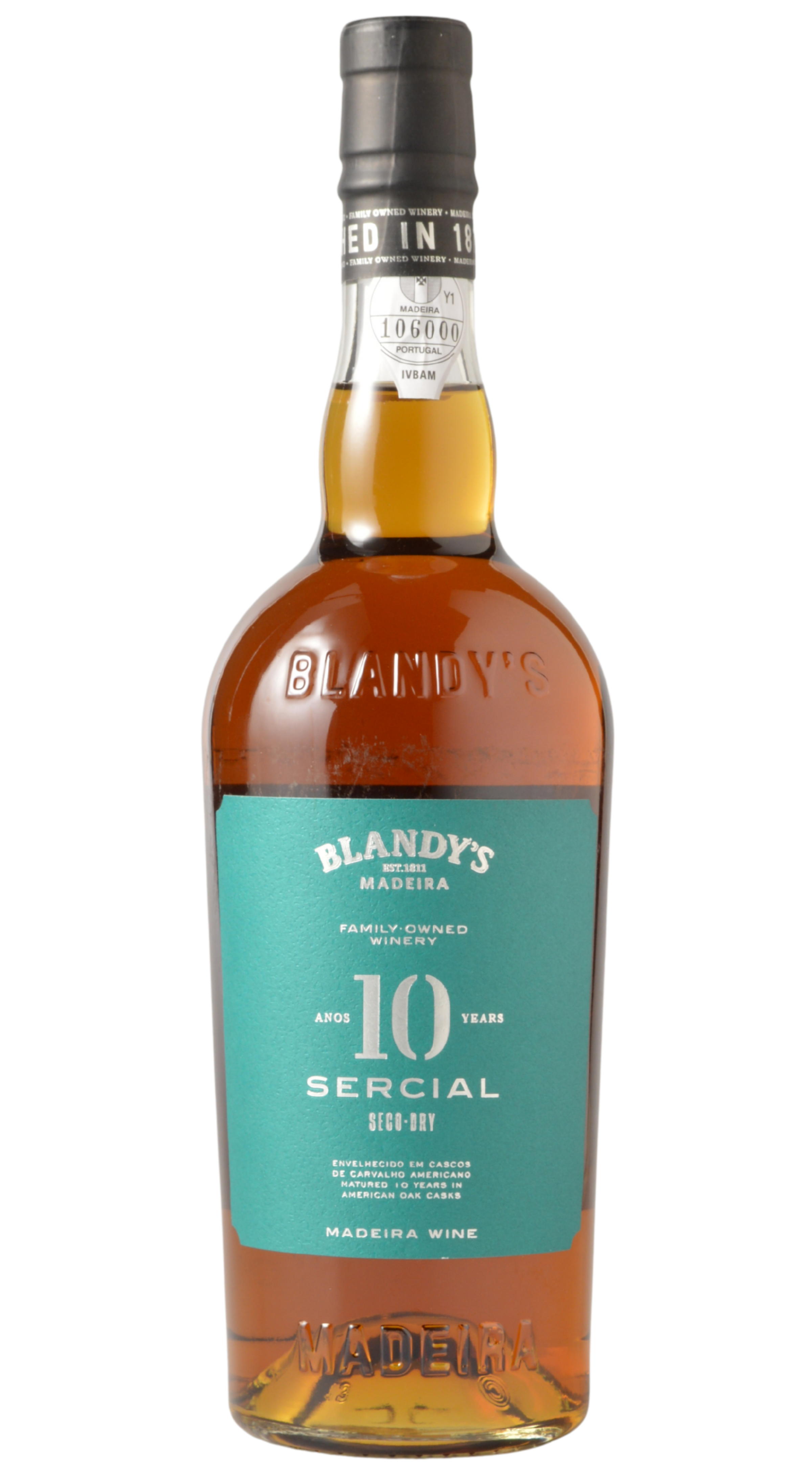 Blandy's Sercial 10 Year Old Madeira NV