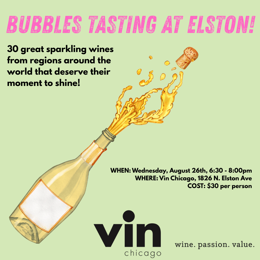 Bubbles Tasting at Elston!