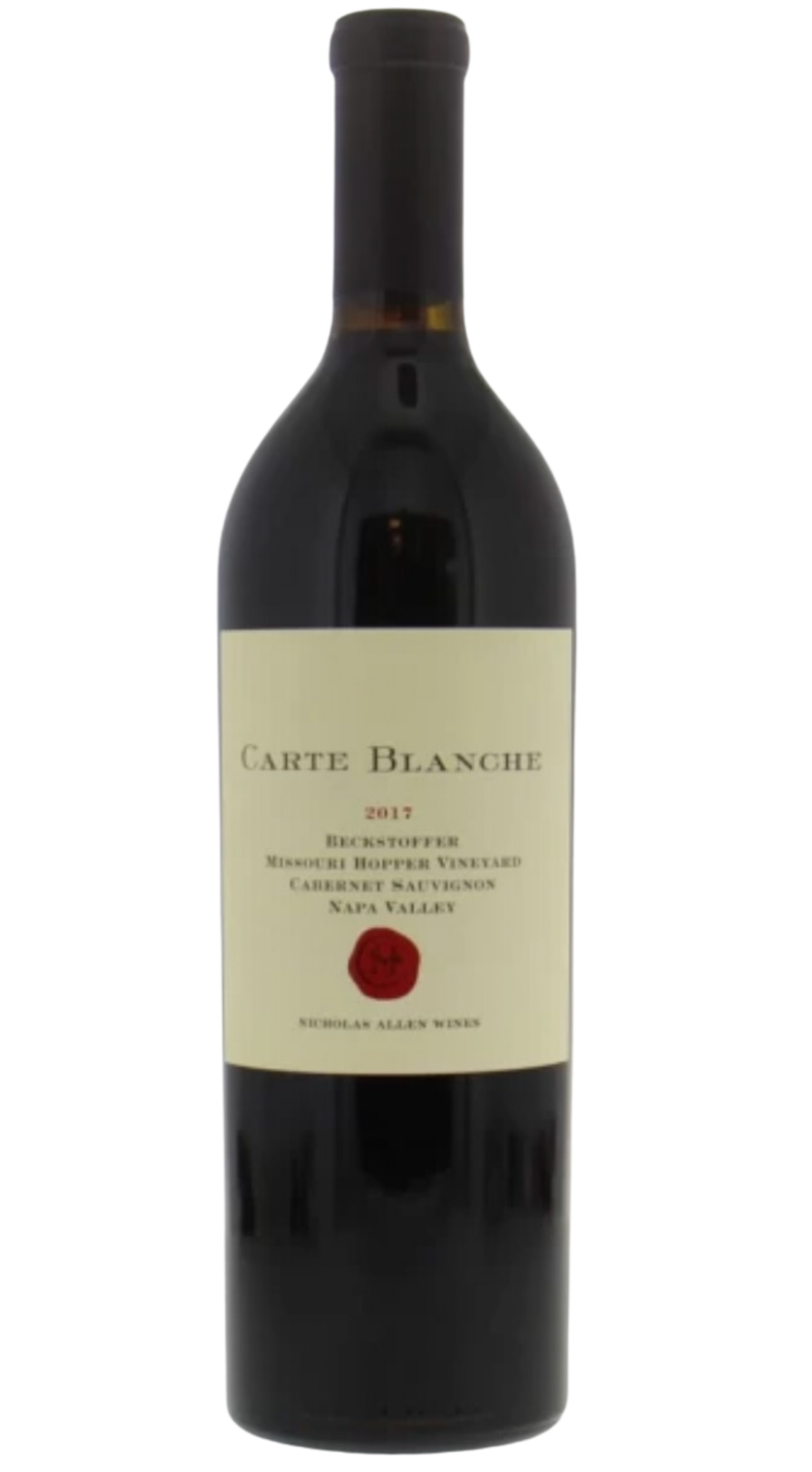 Carte Blanche "Beckstoffer Missouri Hopper Vineyard" Napa Valley Cabernet Sauvignon 2017