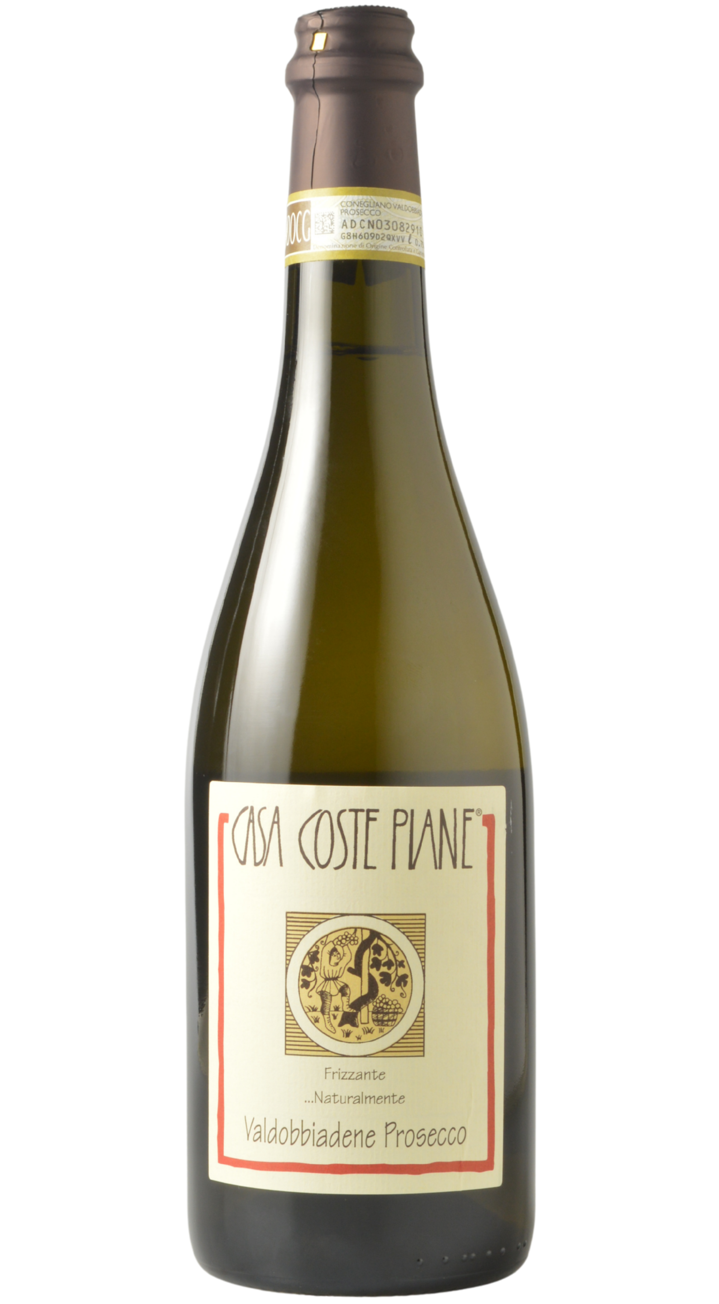 Casa Coste Piane "Frizzante...Naturalmente" Valdobbiadene Prosecco DOCG 2024
