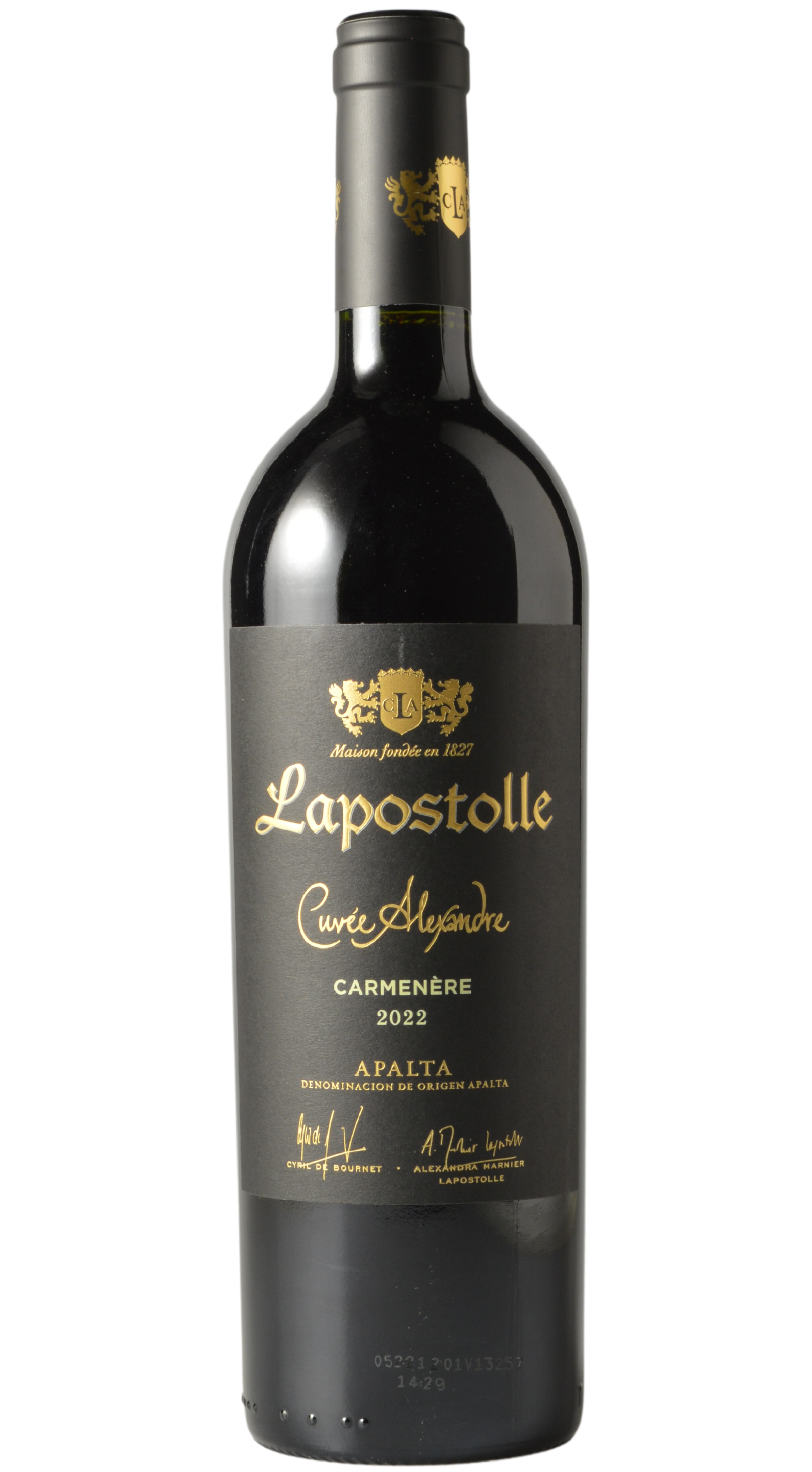 Casa Lapostolle "Cuvee Alexandre" Apalta Carmenere 2022