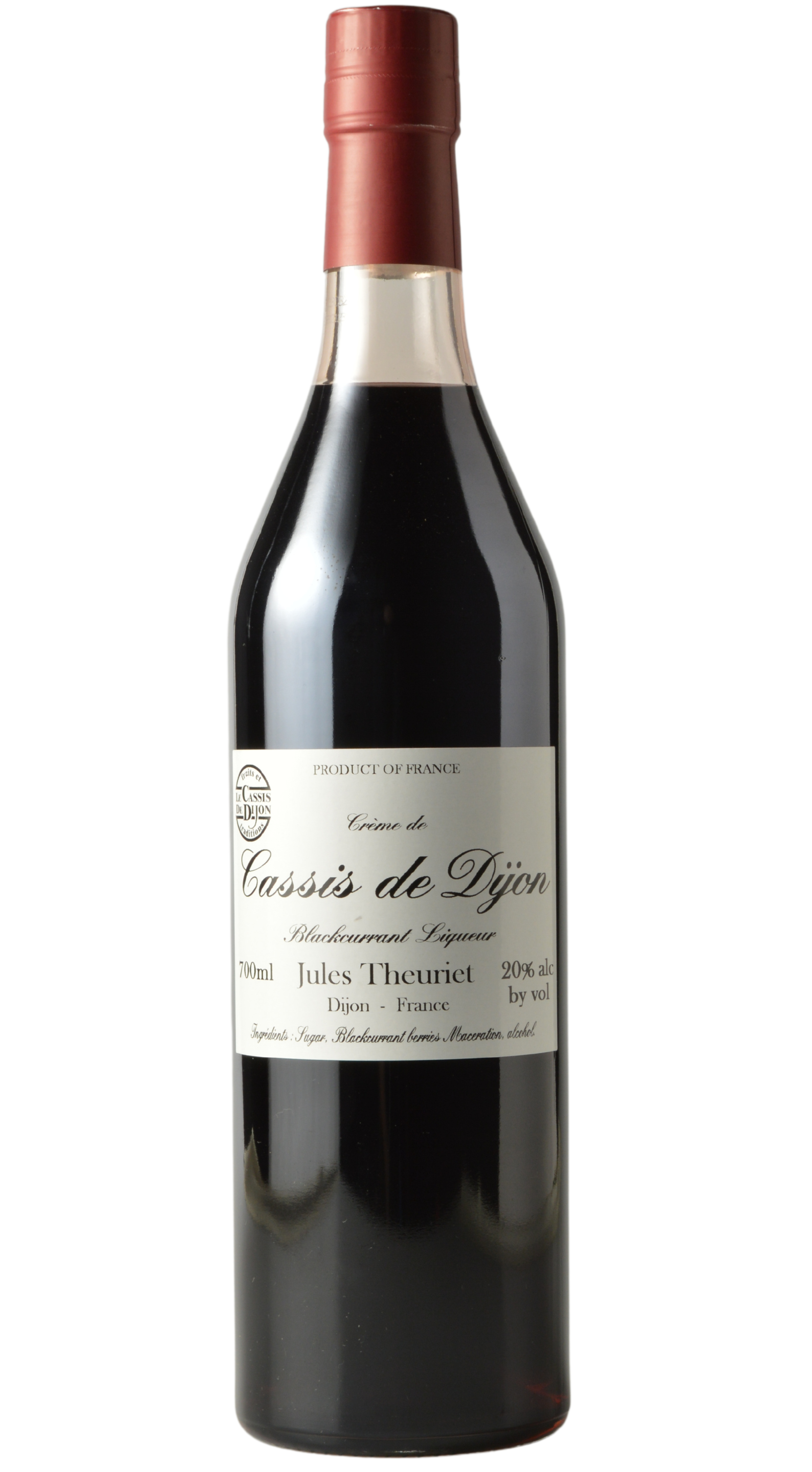 Jules Theuriet Creme de Cassis de Dijon NV