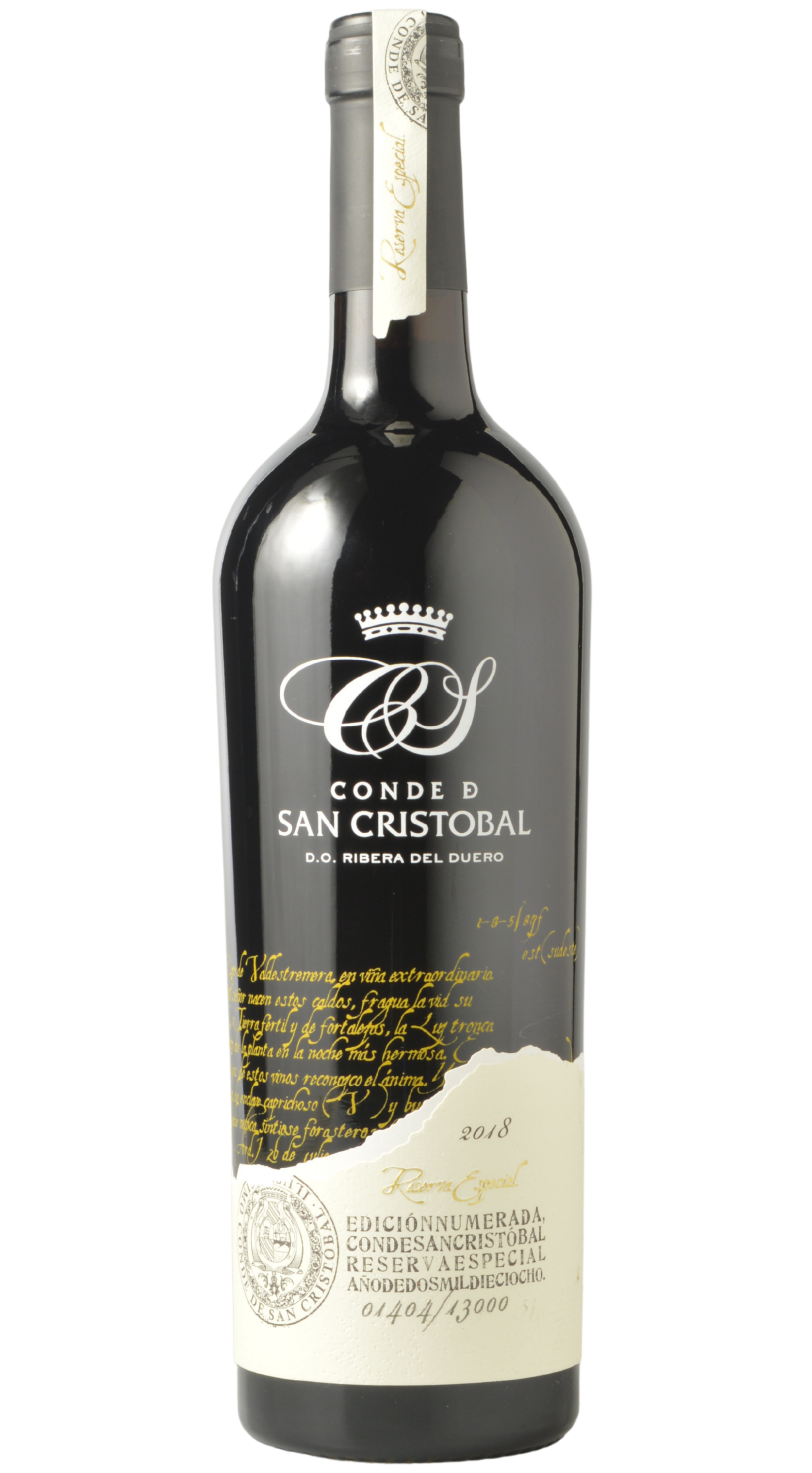 Conde de San Cristobal Ribera del Duero Reserva Especial 2018