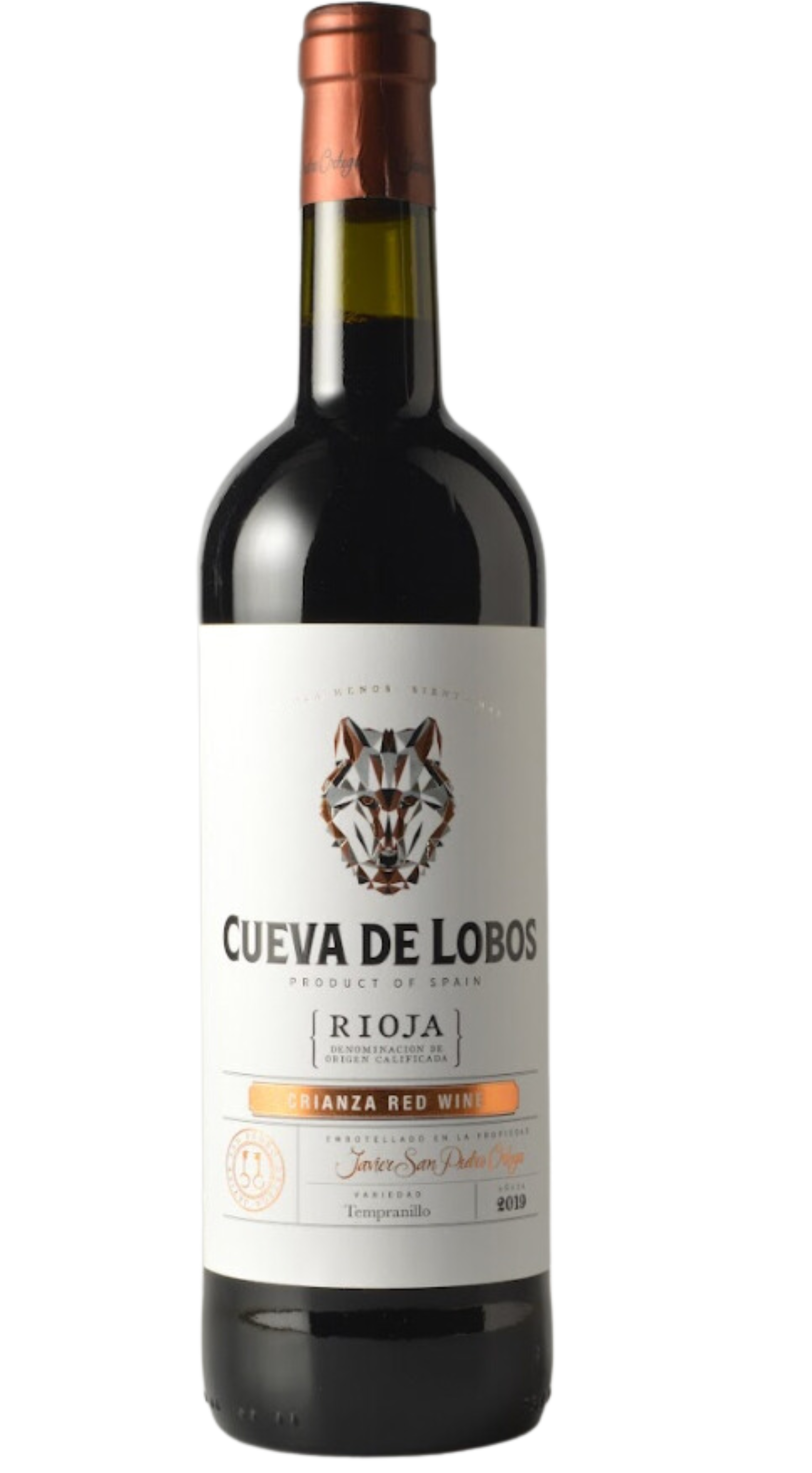 J. San Pedro Ortega "Cueva de Lobos" Crianza Rioja 2019