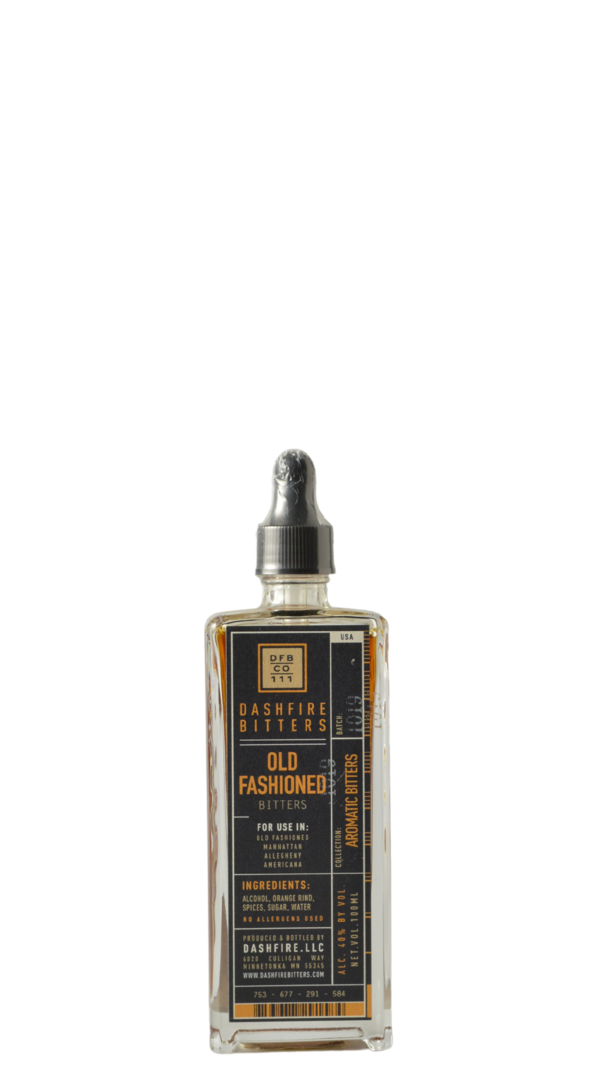 Dashfire "Old Fashioned" Aromatic Bitters (100ml)