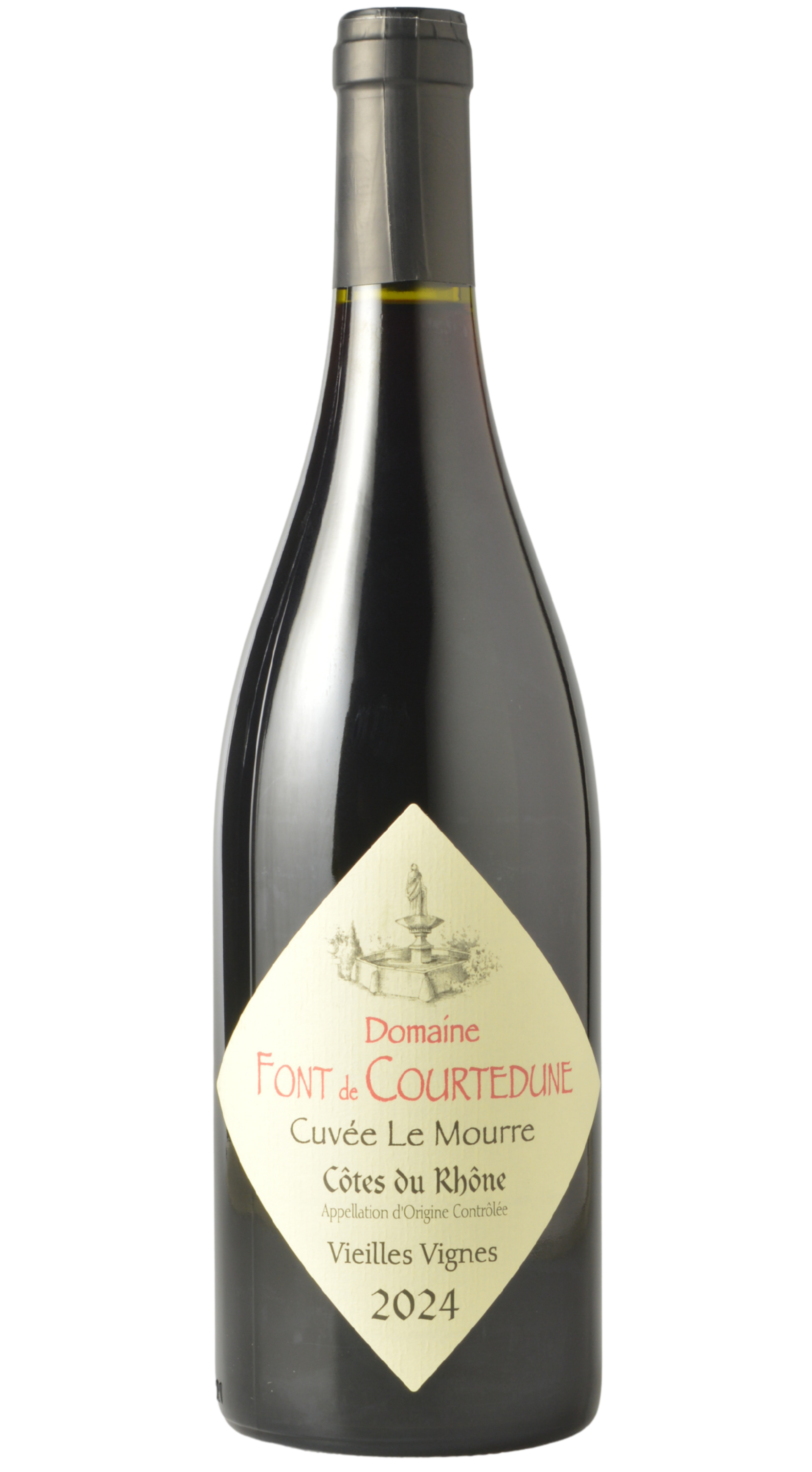 Domaine Font de Courtedune "Cuvée Le Mourre" Côtes du Rhône 2024