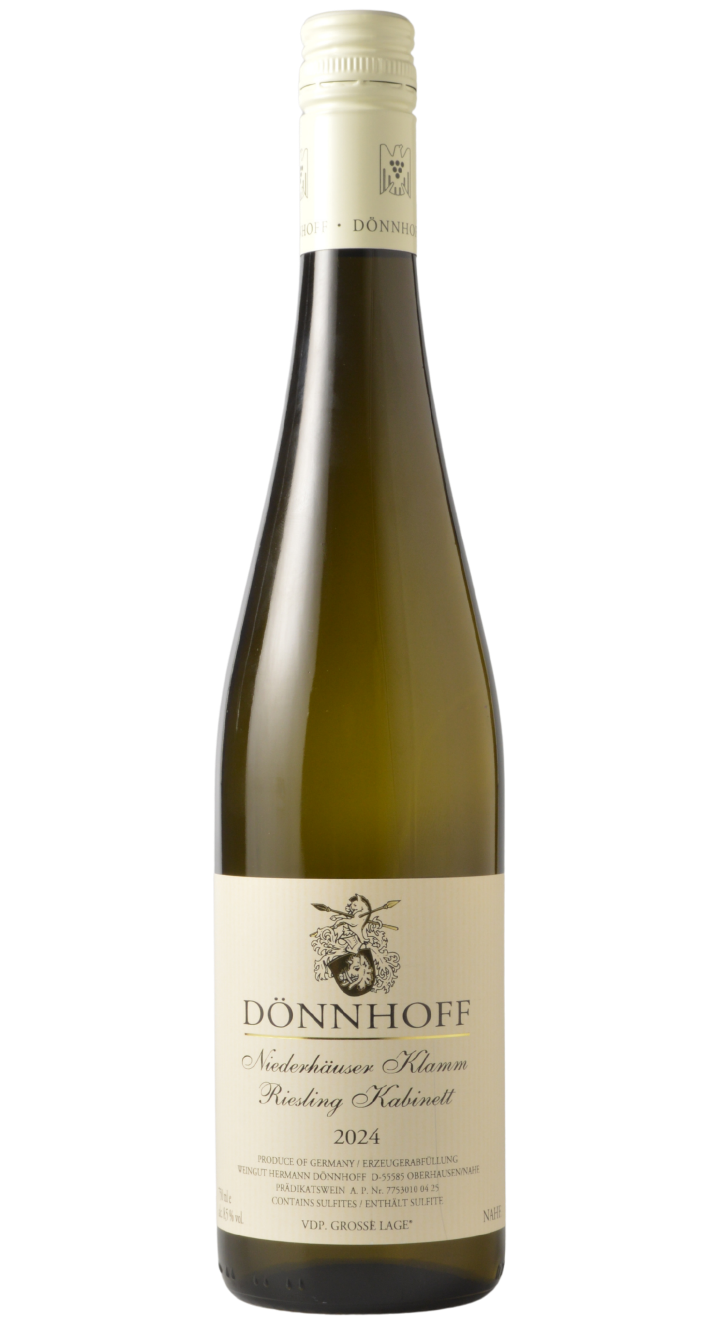 Donnhoff Niederhauser Klamm Kabinett Riesling 2024