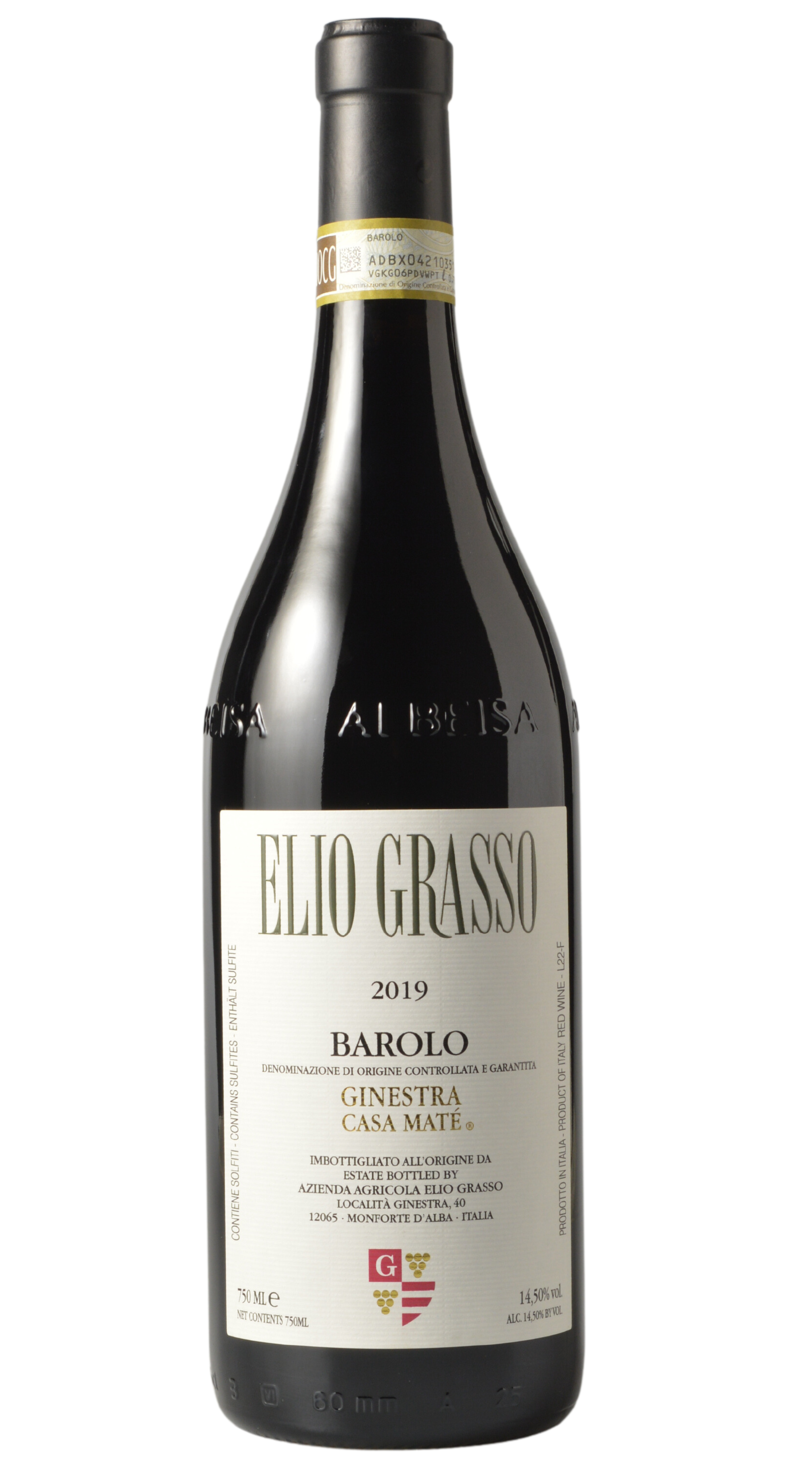 Elio Grasso "Ginestra Casa Mate" Barolo 2019