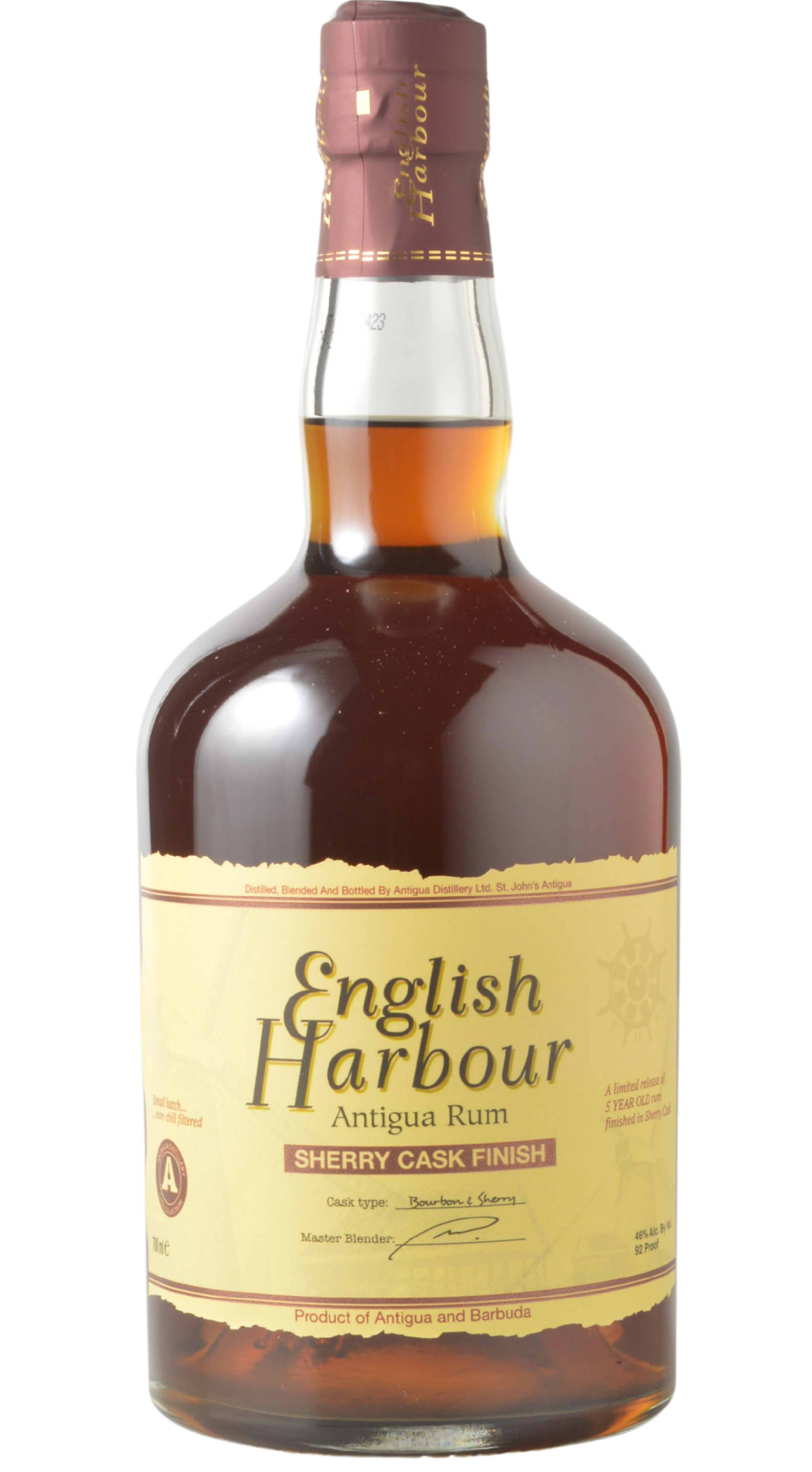 English Harbour "Sherry Cask Finish" Antigua Rum (700ml)
