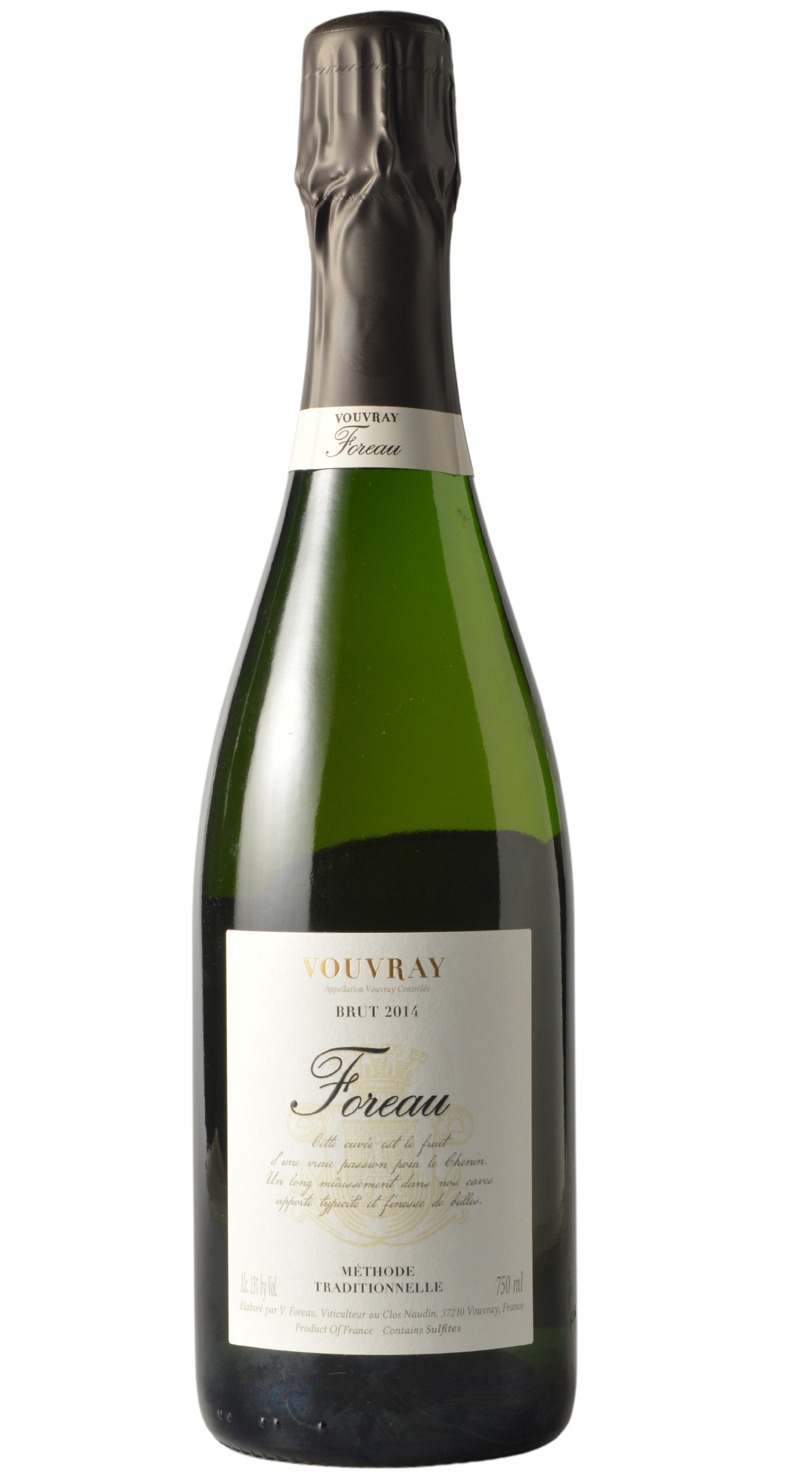 Chateau Foreau Vouvray Brut Millesime 2014