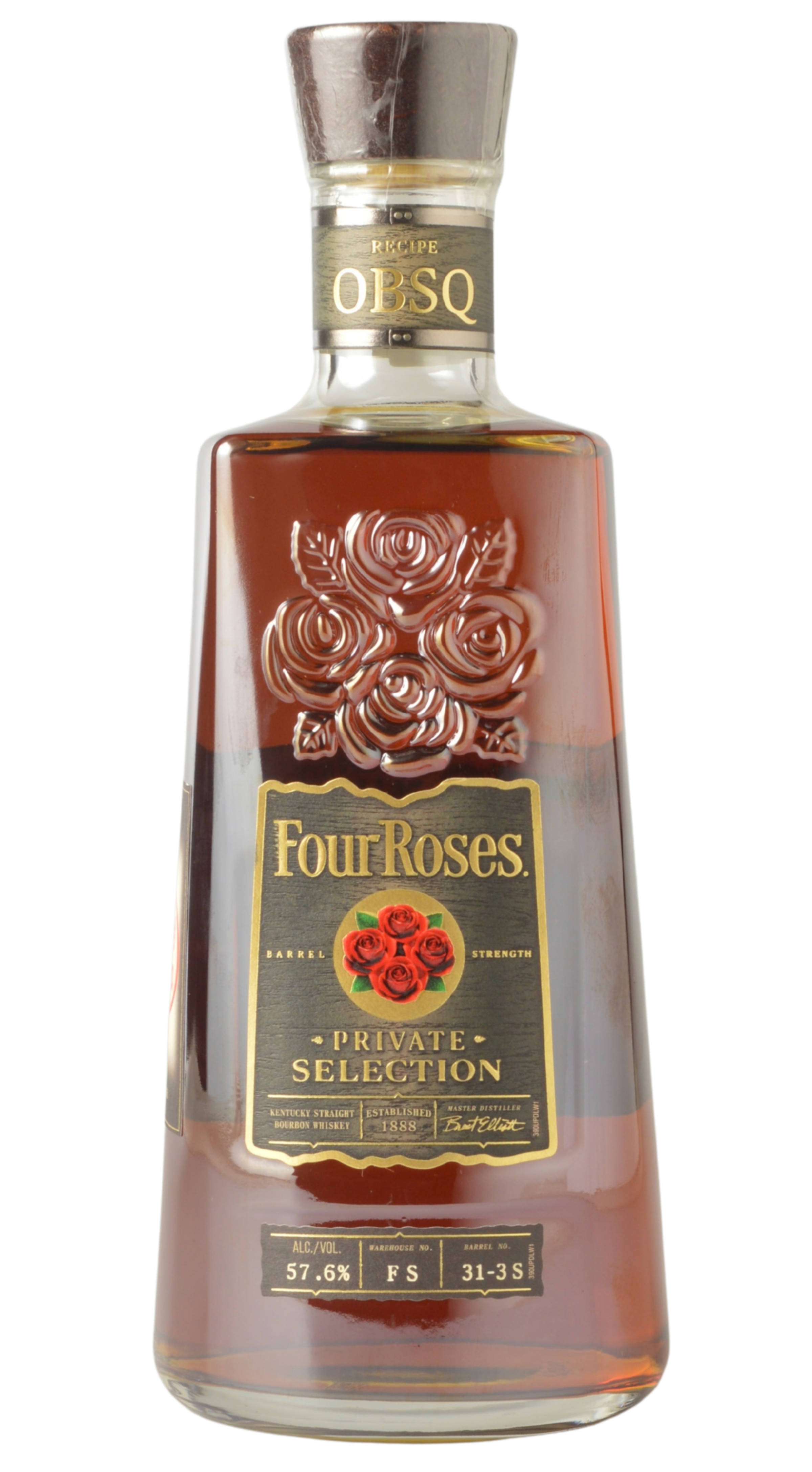 Four Roses Private Selection OBSQ Barrel Strength (FS31-3S 115.2 Proof) Kentucky Straight Bourbon