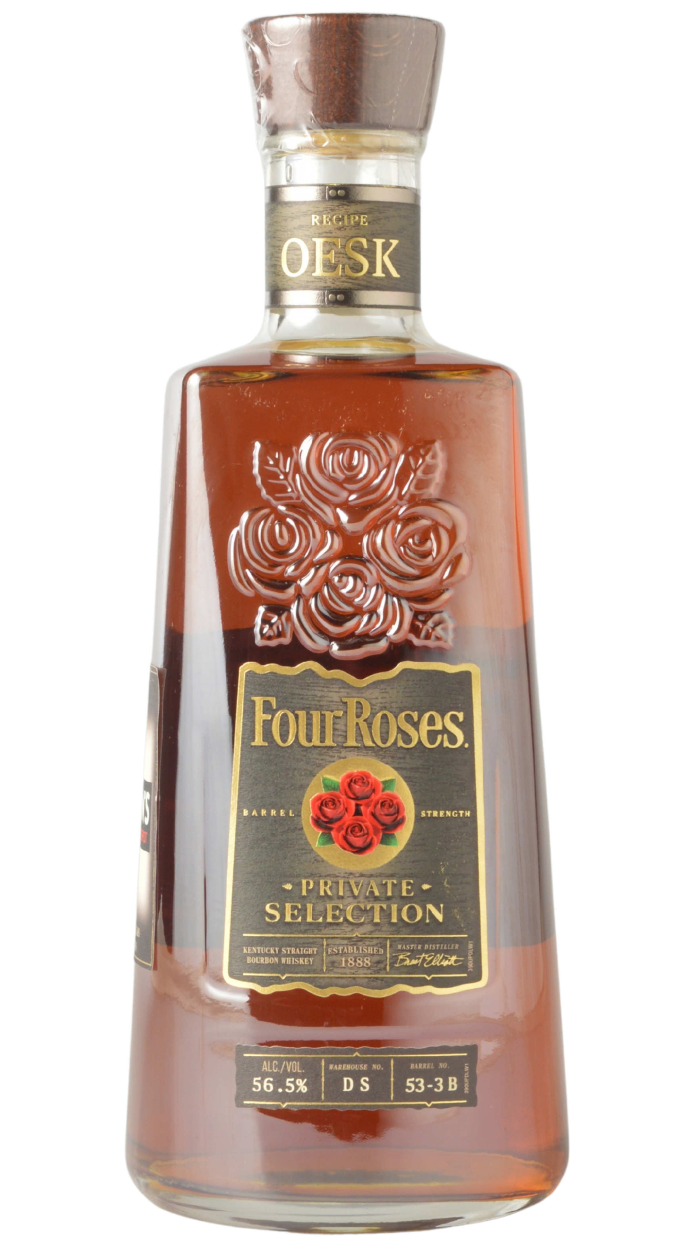 Four Roses Private Selection OESK Barrel Strength (DS53-3B 112.9 Proof) Kentucky Straight Bourbon