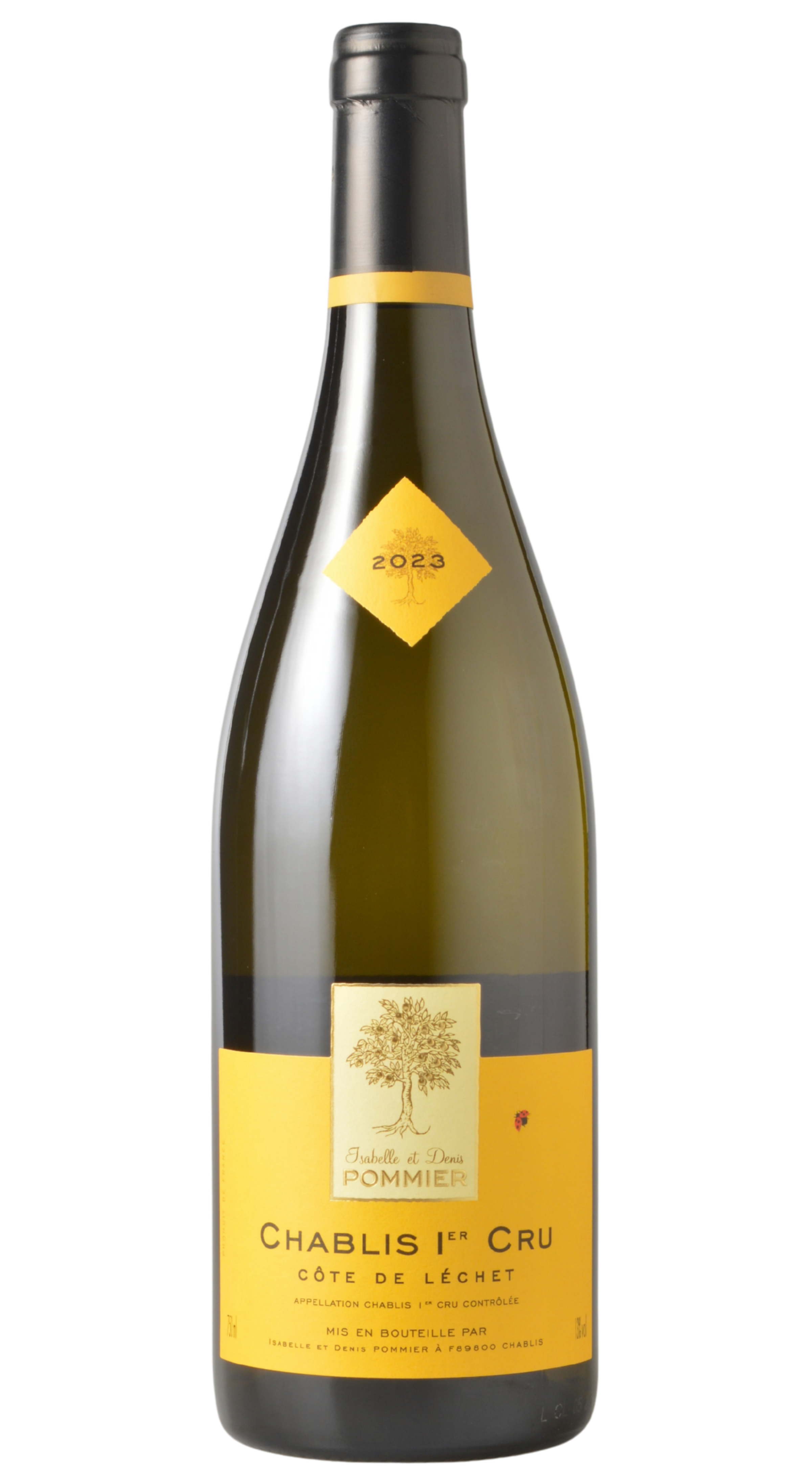 Isabelle et Denis Pommier "Côte de Léchet" 1er Cru Chablis 2023