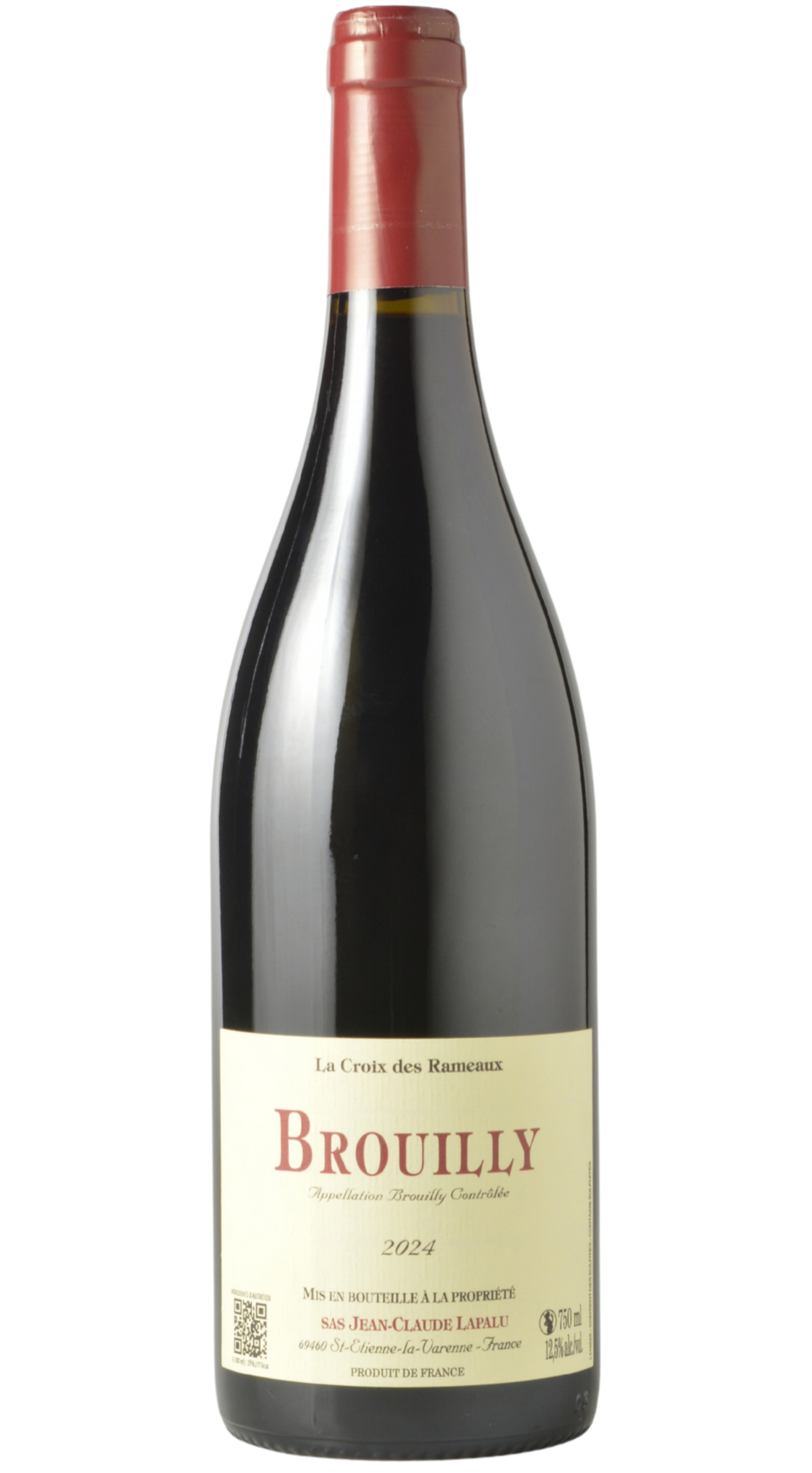 Jean-Claude Lapalu "La Croix des Rameaux" Brouilly 2024