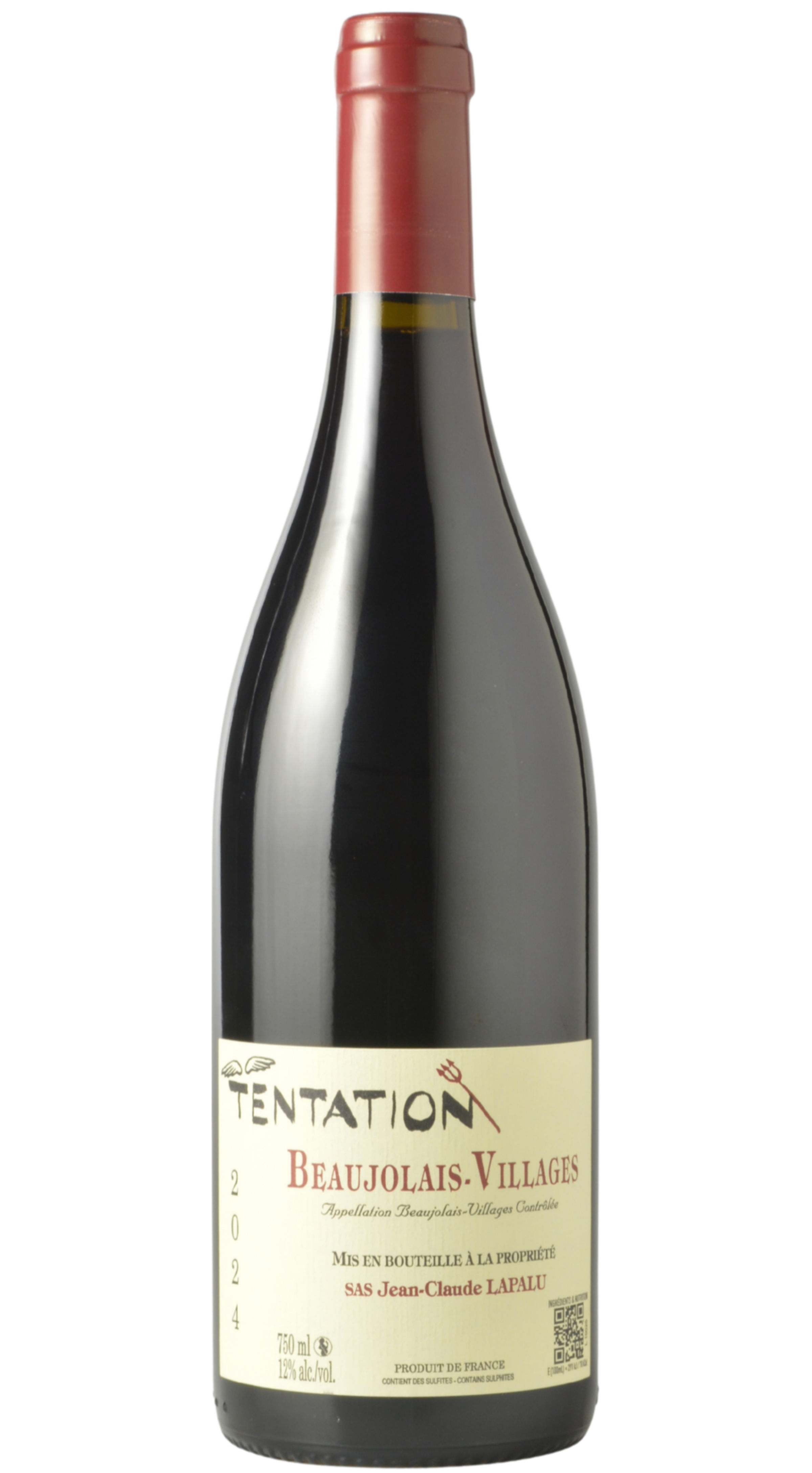 Jean-Claude Lapalu "Tentation" Beaujolais-Villages 2024