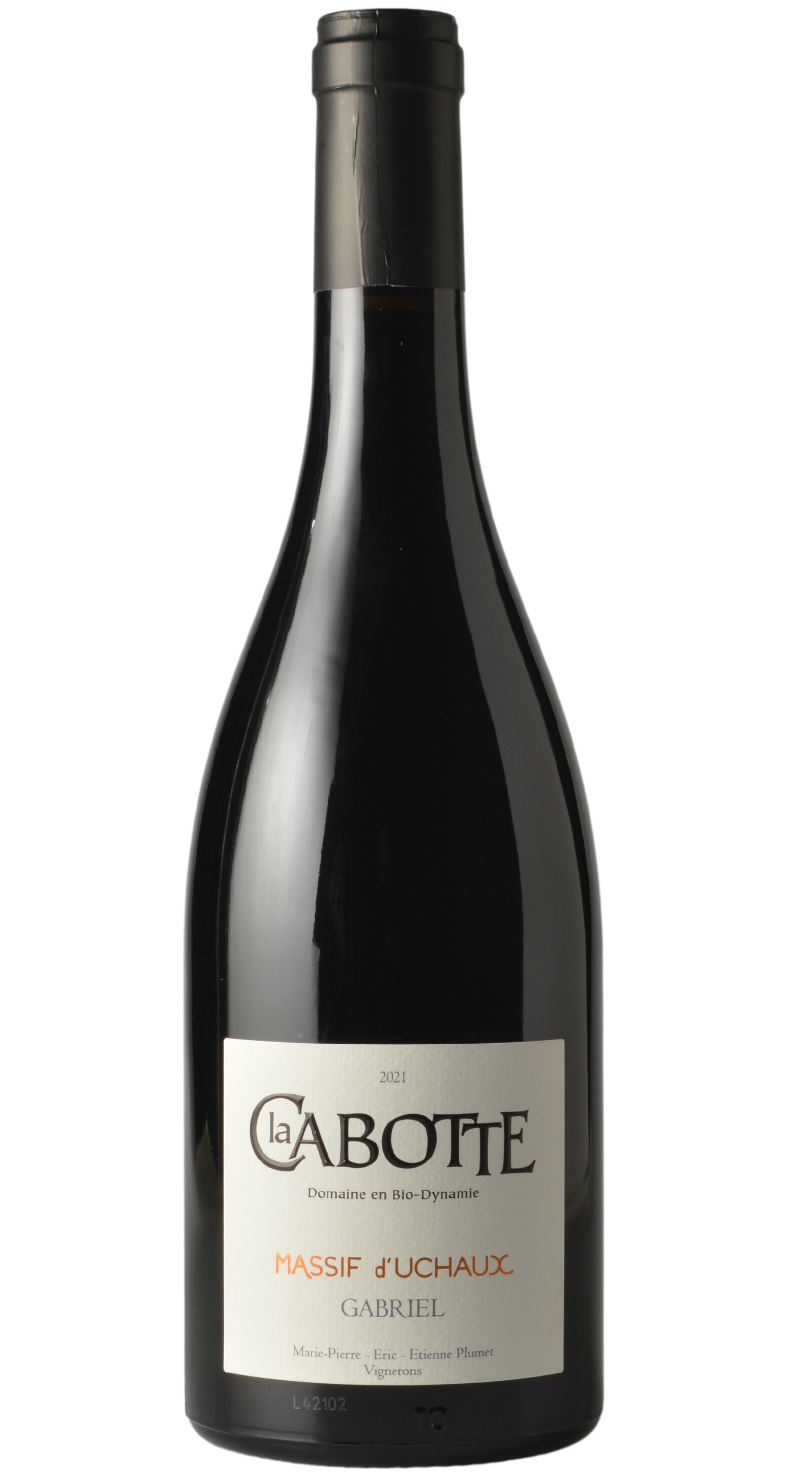 Domaine la Cabotte "Gabriel" Massif d'Uchaux Cotes du Rhone Villages 2021