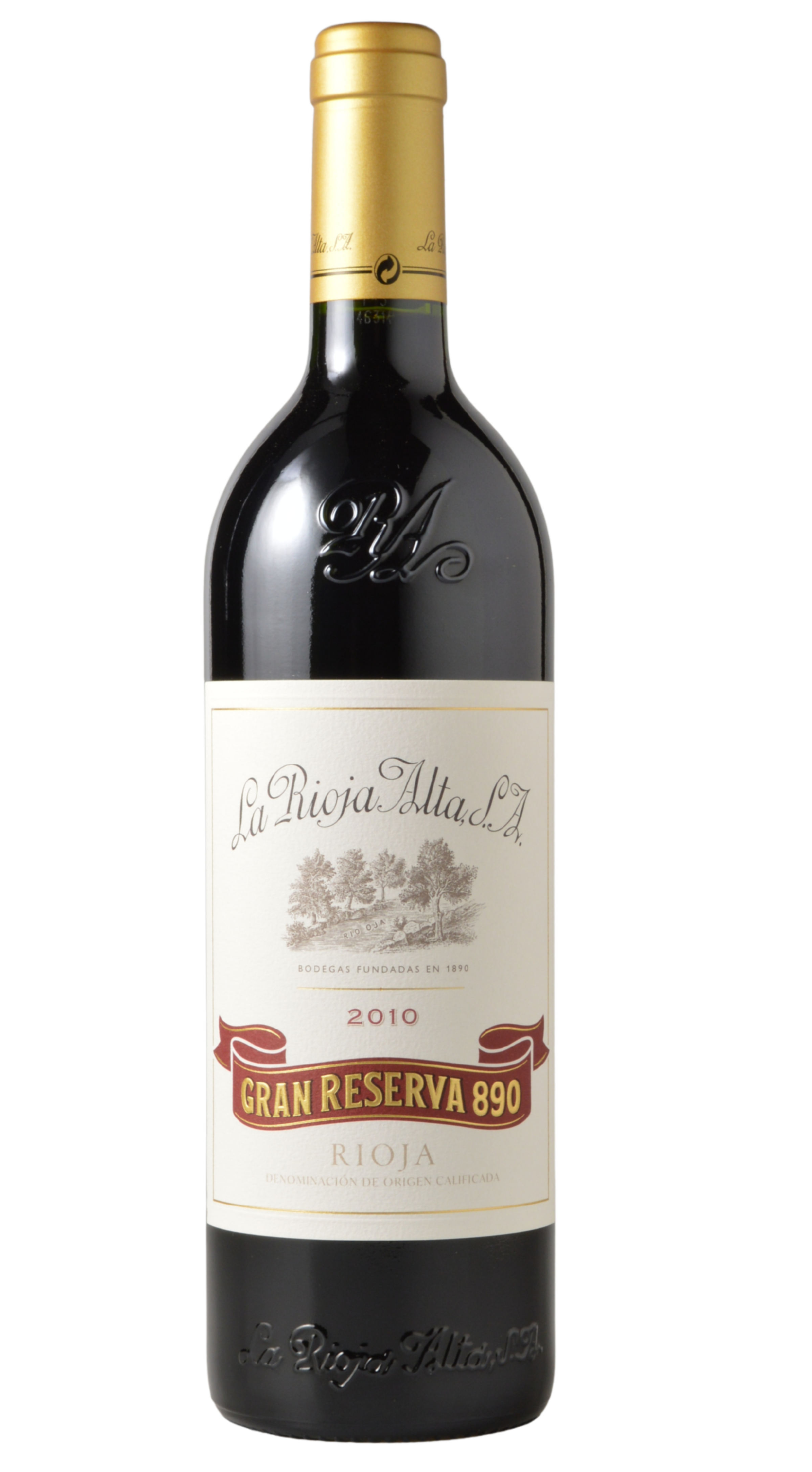 La Rioja Alta "890" Gran Reserva Rioja 2010