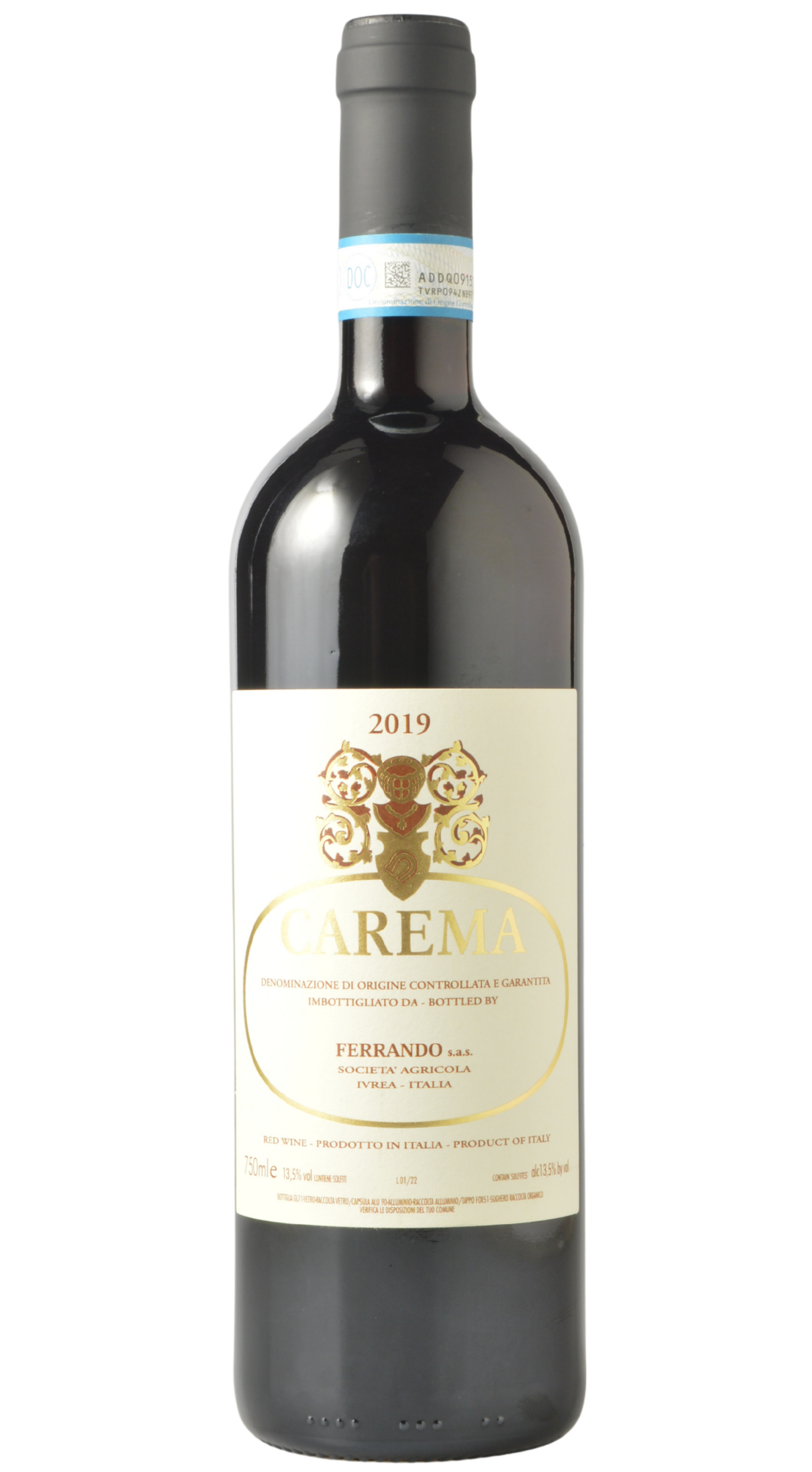 Luigi Ferrando "Etichetta Bianca" Carema Nebbiolo 2019