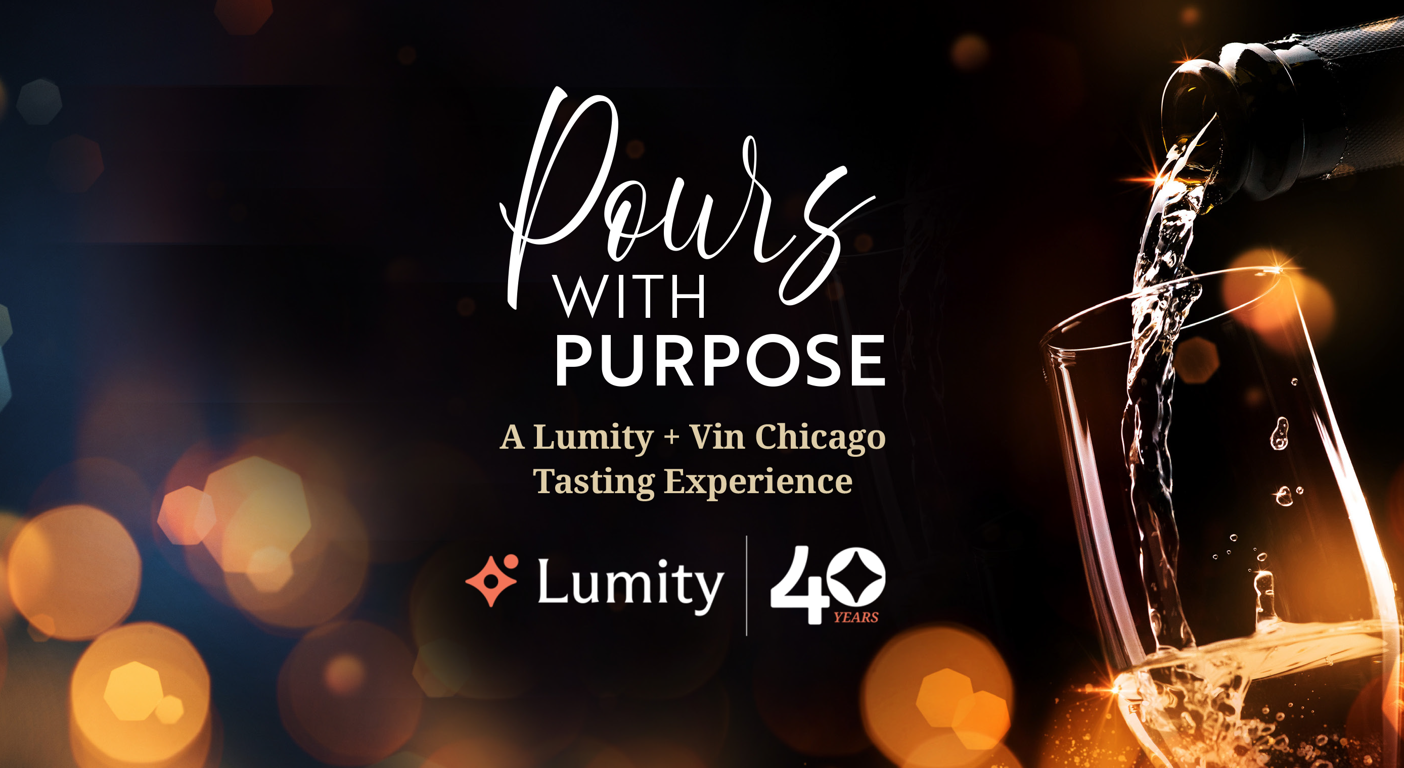 Lumity + Vin Chicago "Pours with Purpose" - Wed May 20th