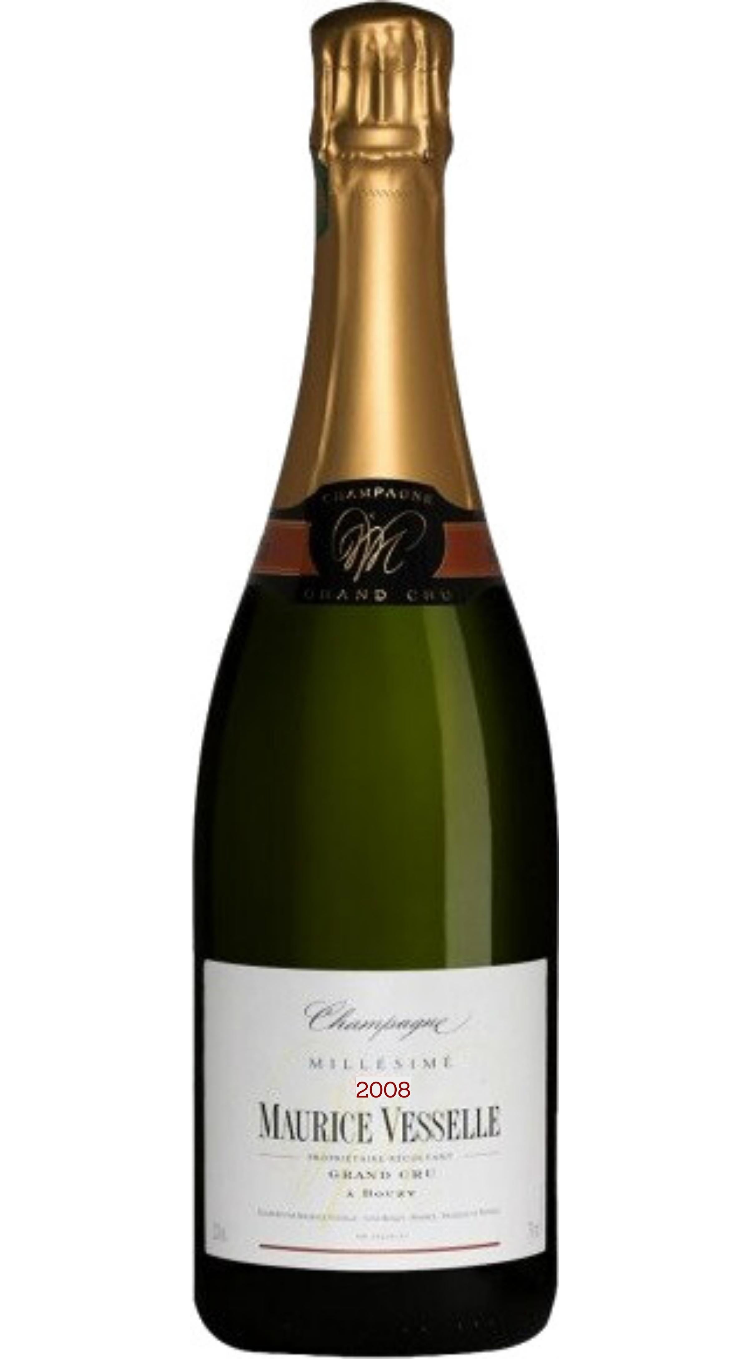 Maurice Vesselle Champagne Brut Grand Millesime 2008