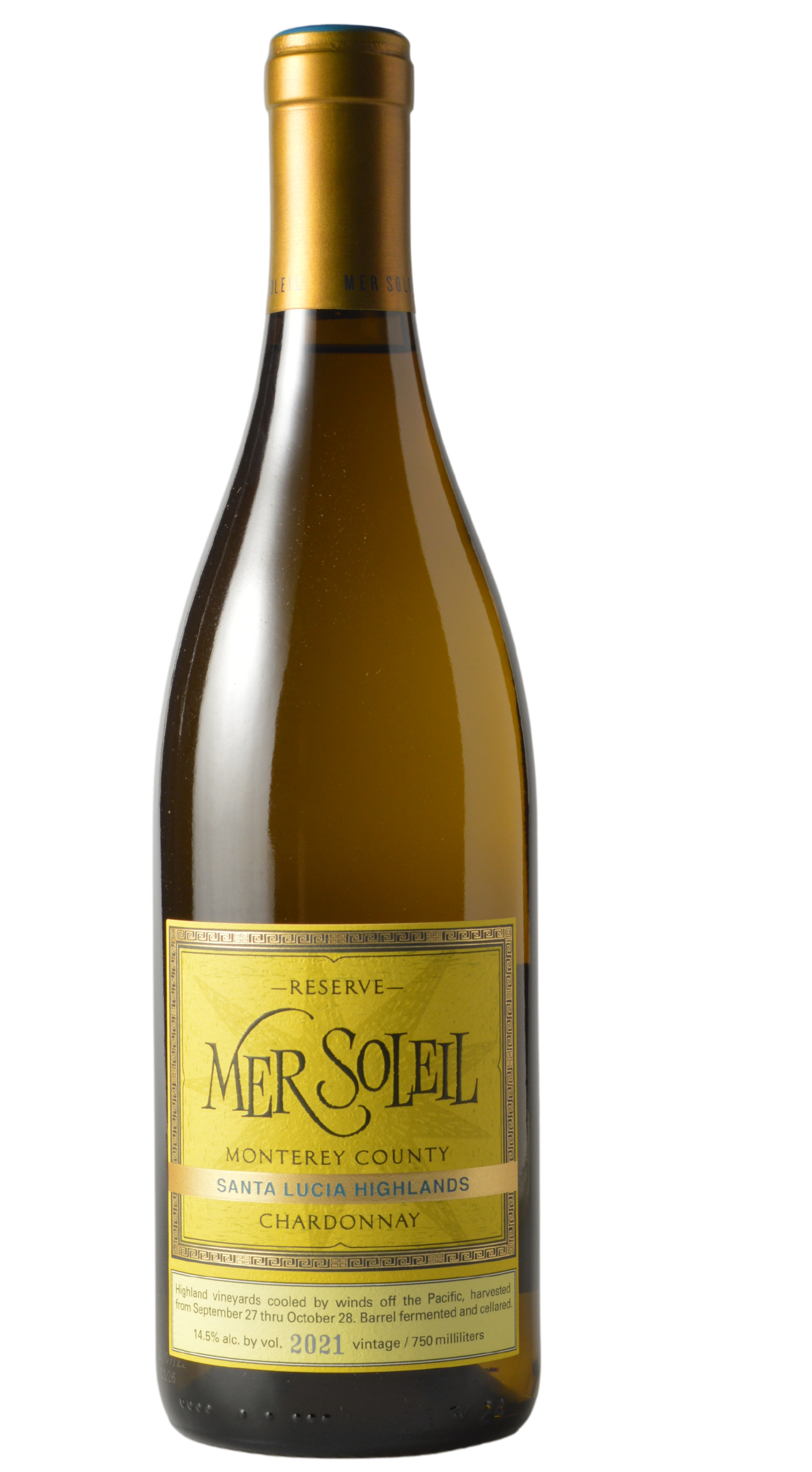 Mer Soleil "Reserve" Santa Lucia Highlands Chardonnay 2021