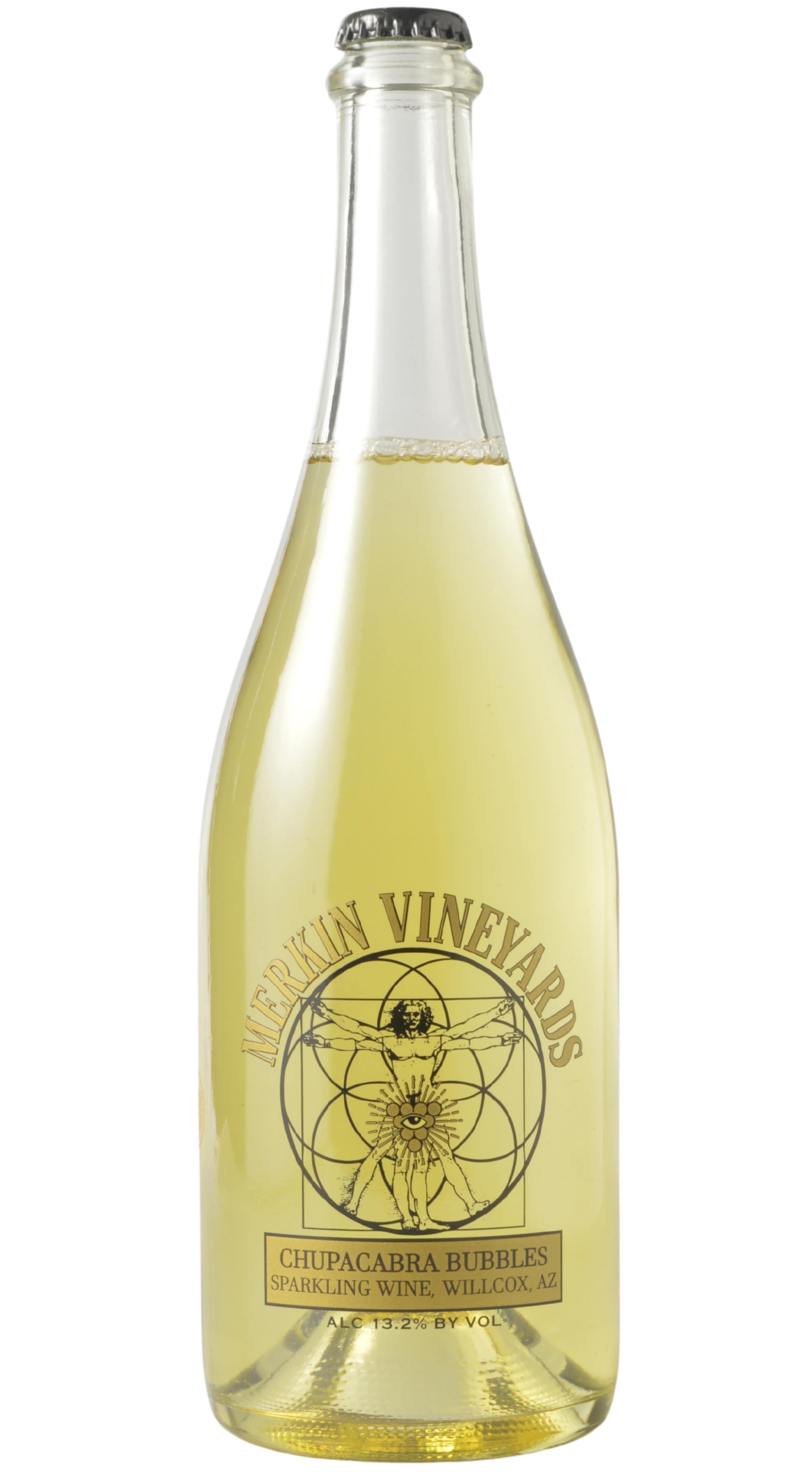 Merkin Vineyards "Chupacabra Bubbles" Arizona Sparkling Wine NV