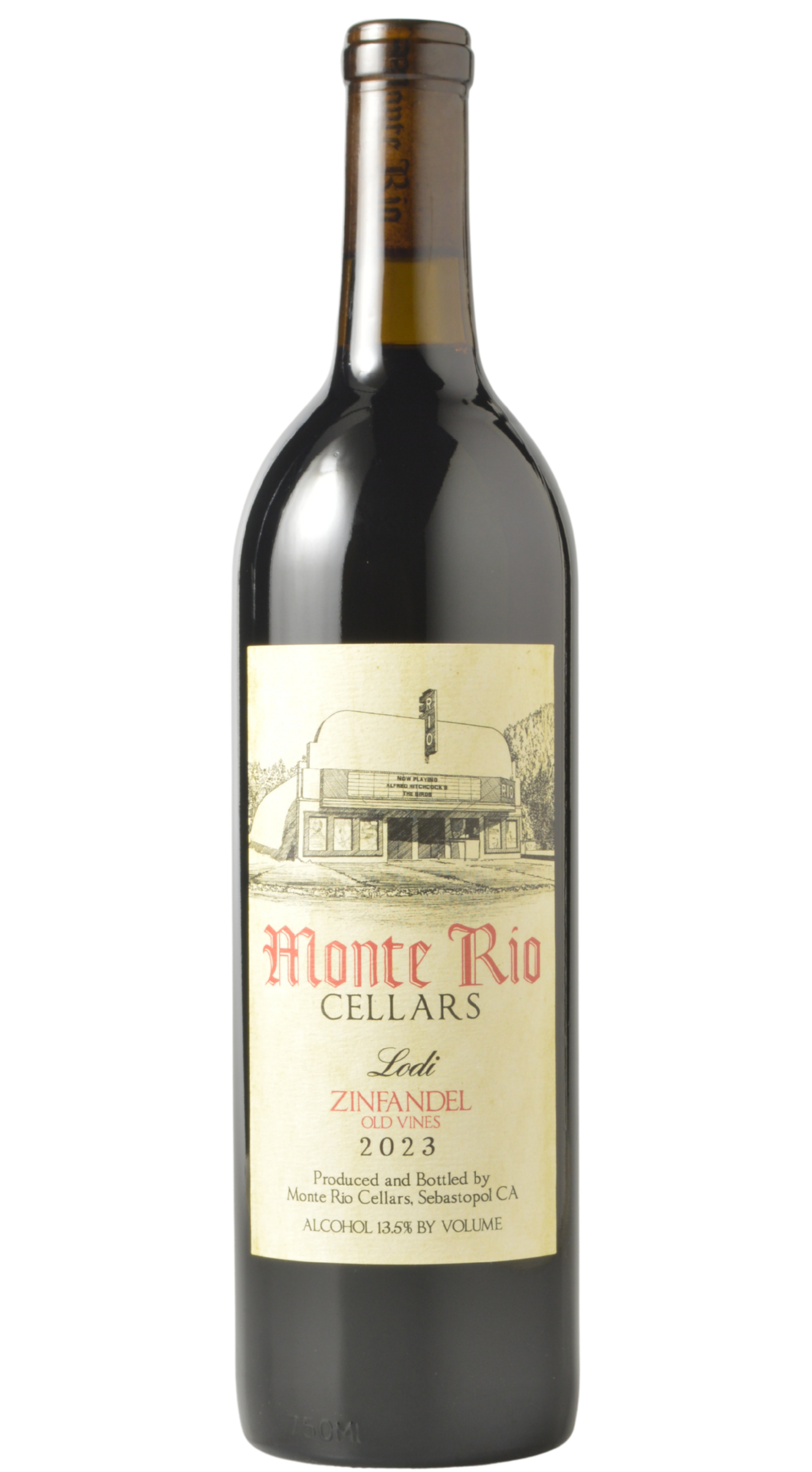 Monte Rio Cellars "Old Vines" Lodi Zinfandel 2023