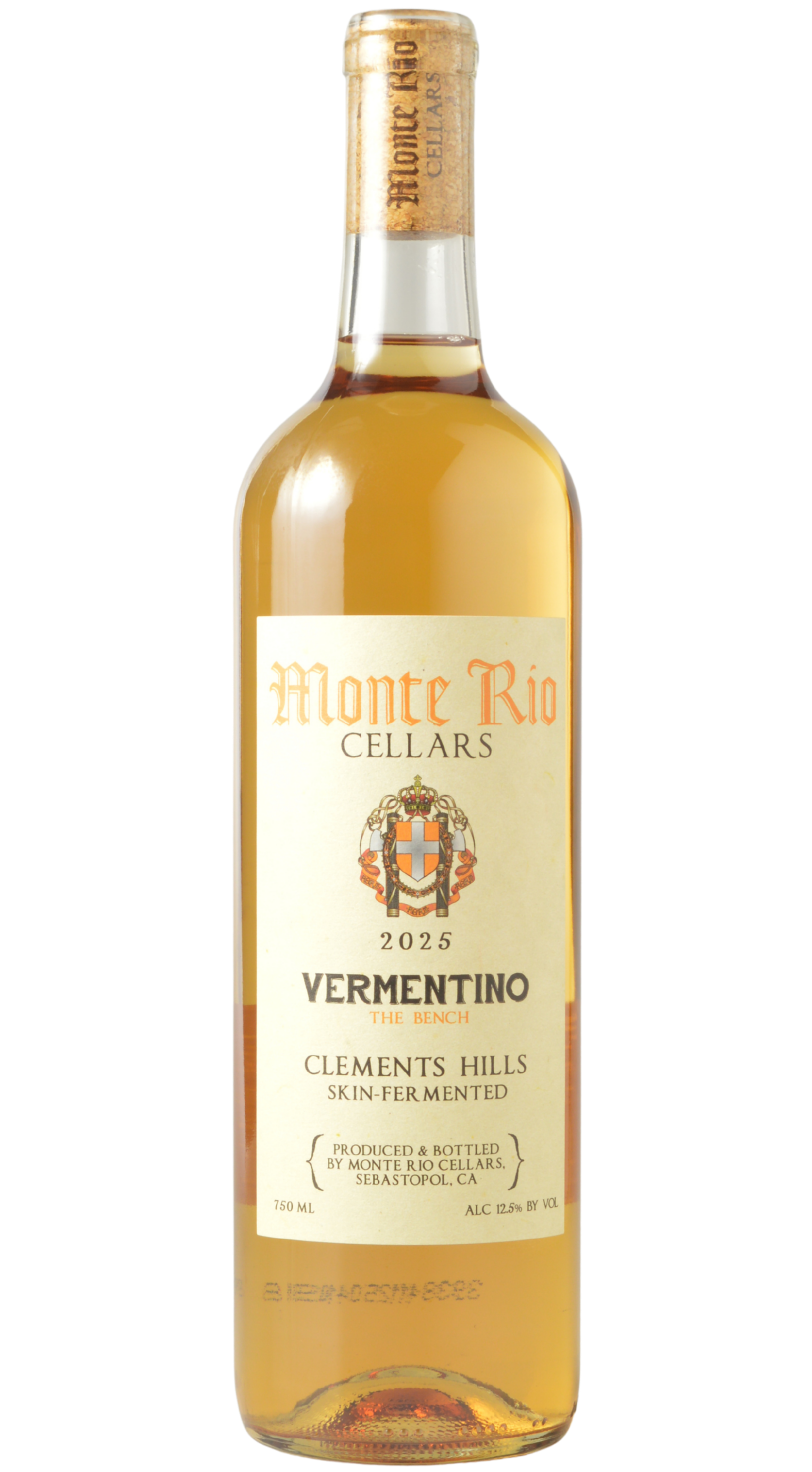 Monte Rio "The Bench" Clements Hills Skin-Fermented Vermentino 2025
