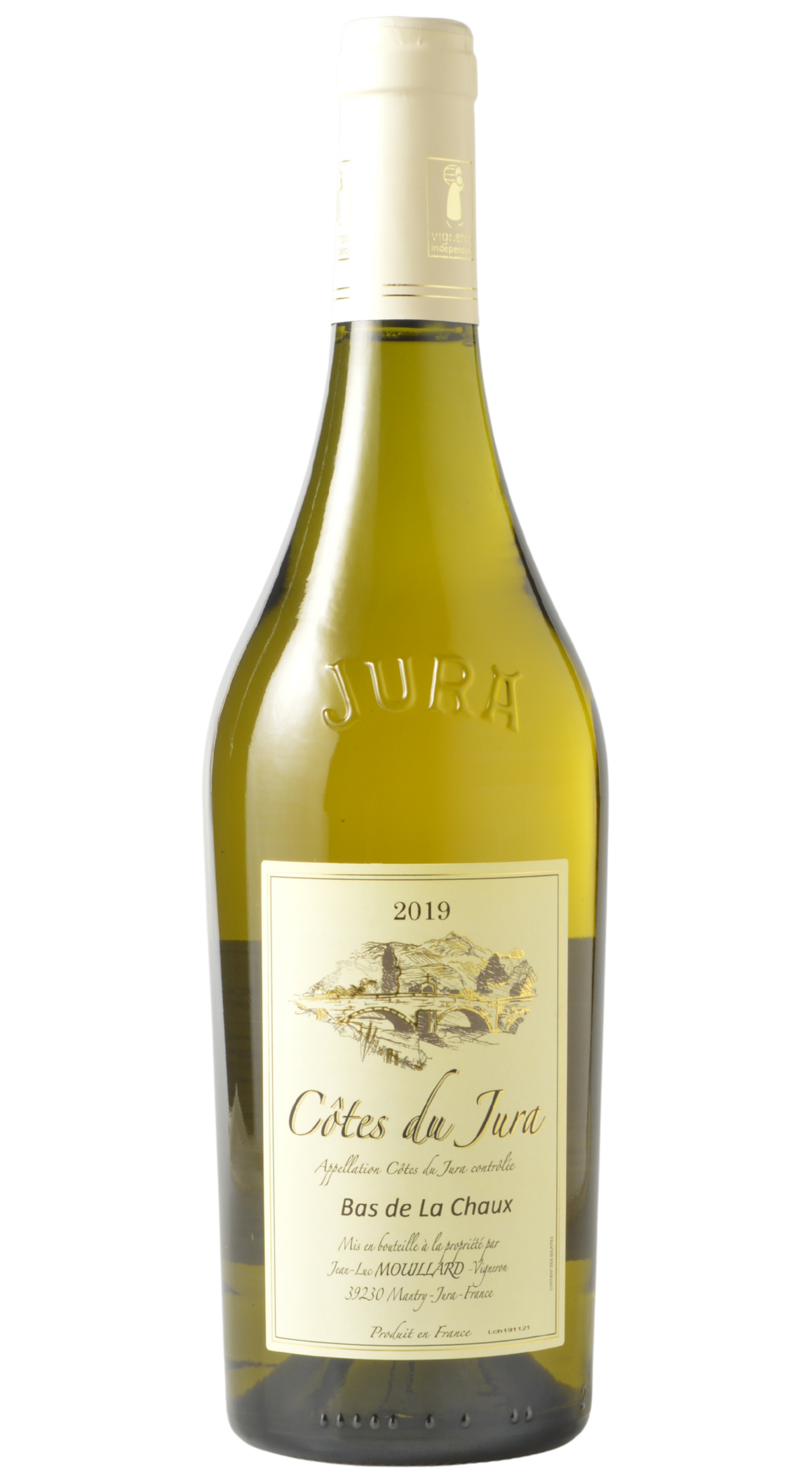 Mouillard "Bas de la Chaux" Côtes du Jura Chardonnay 2019
