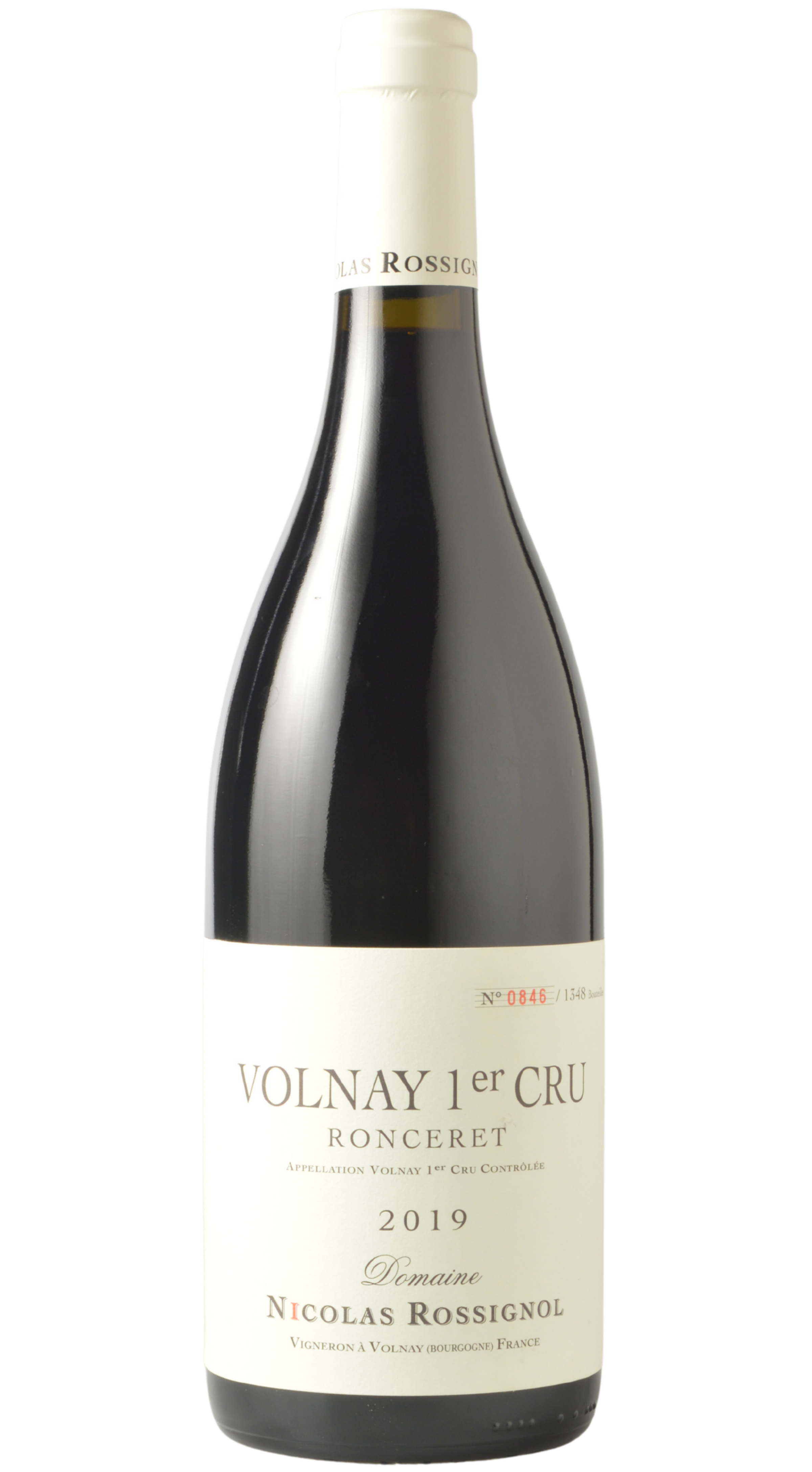 Nicolas Rossignol "Ronceret" 1er Cru Volnay 2019