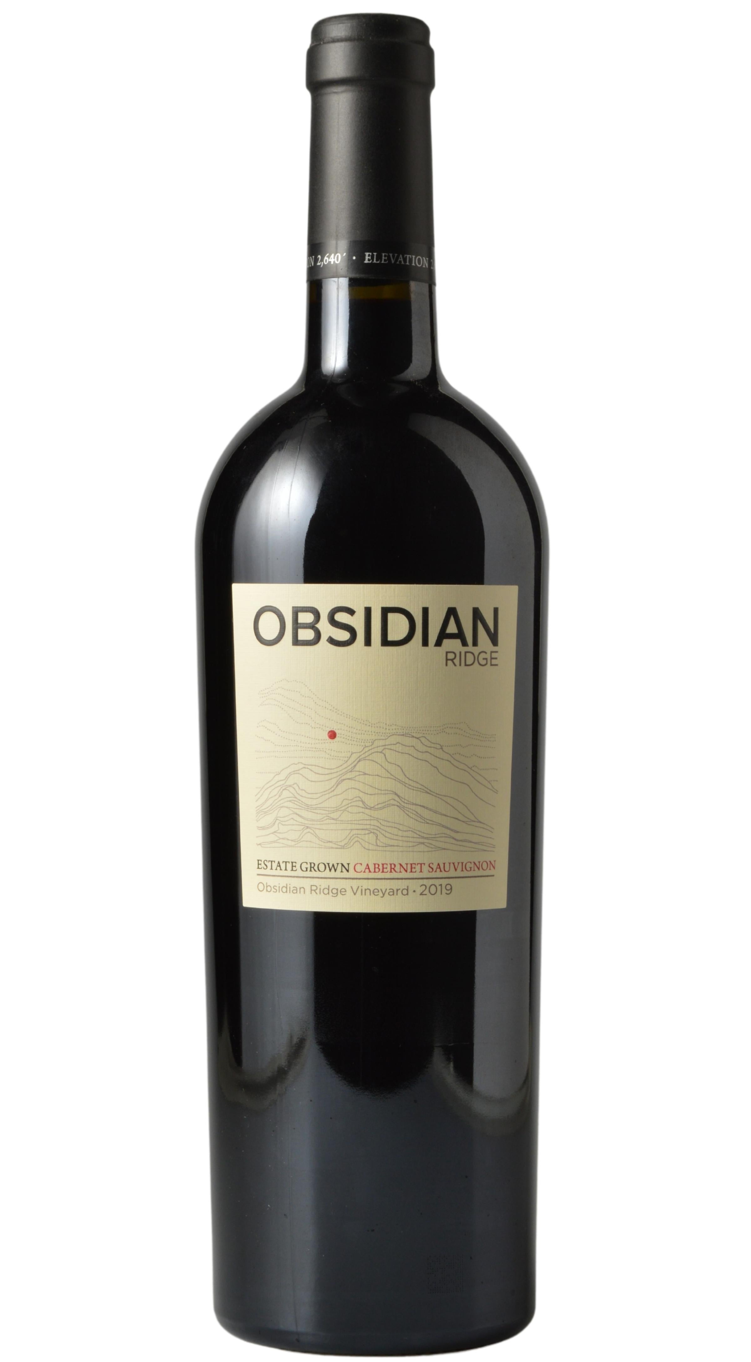 Obsidian Ridge "Obsidian Ridge Vineyard" Red Hills of Lake County Cabernet Sauvignon 2019