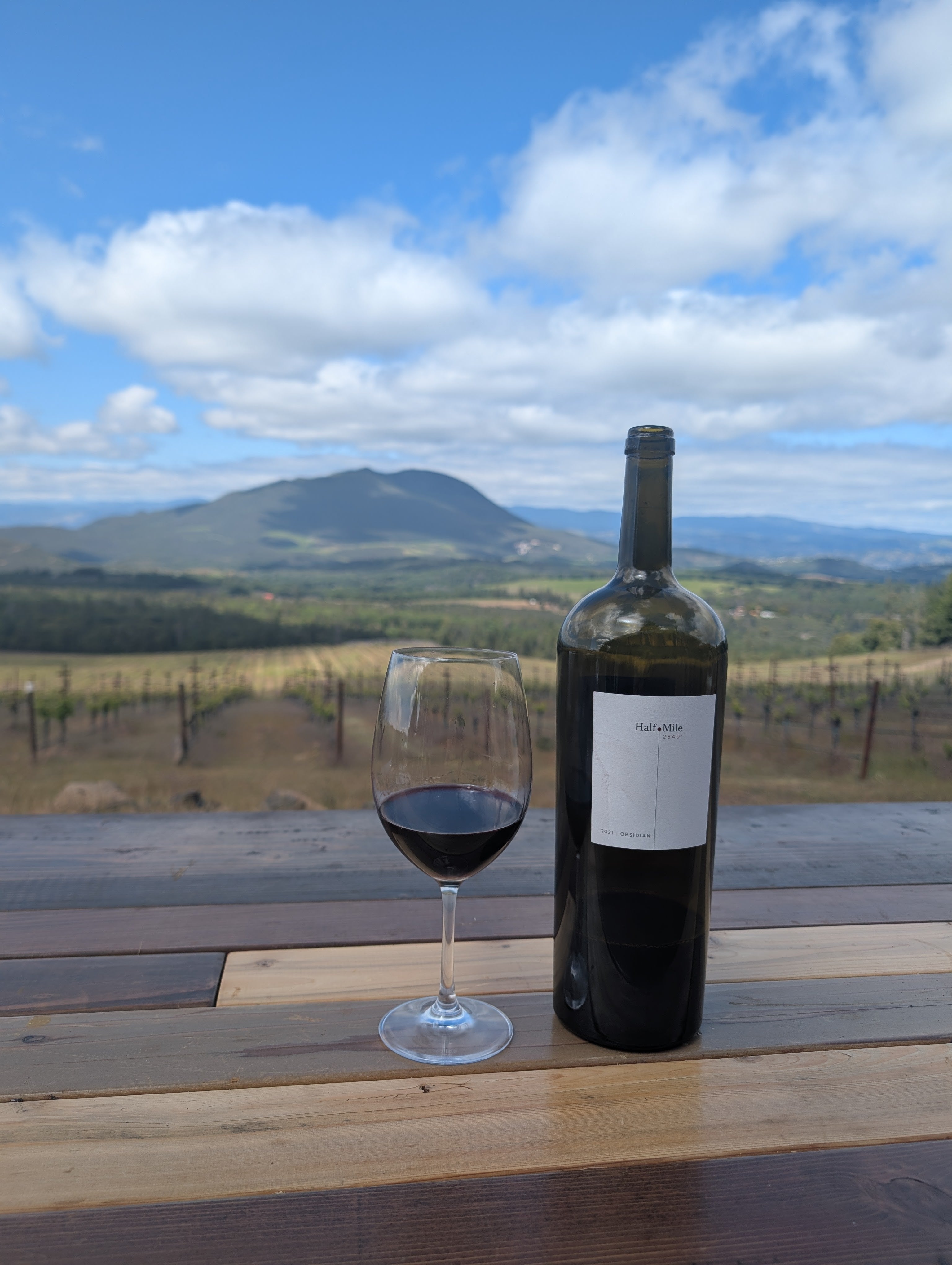 Obsidian Ridge Vineyard "Half Mile" Red Hills of Lake County Cabernet Sauvignon 2022