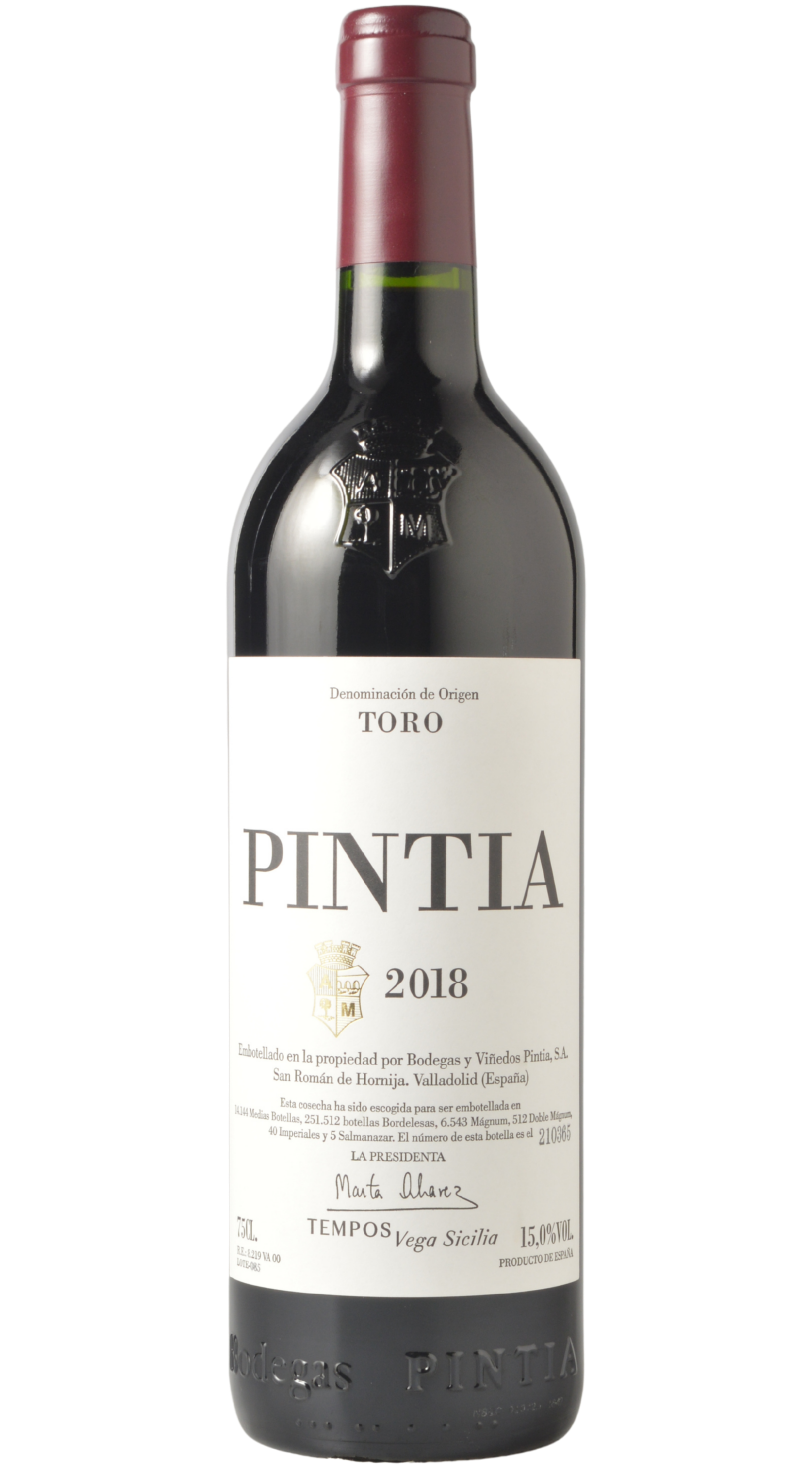 Pintia Toro 2018