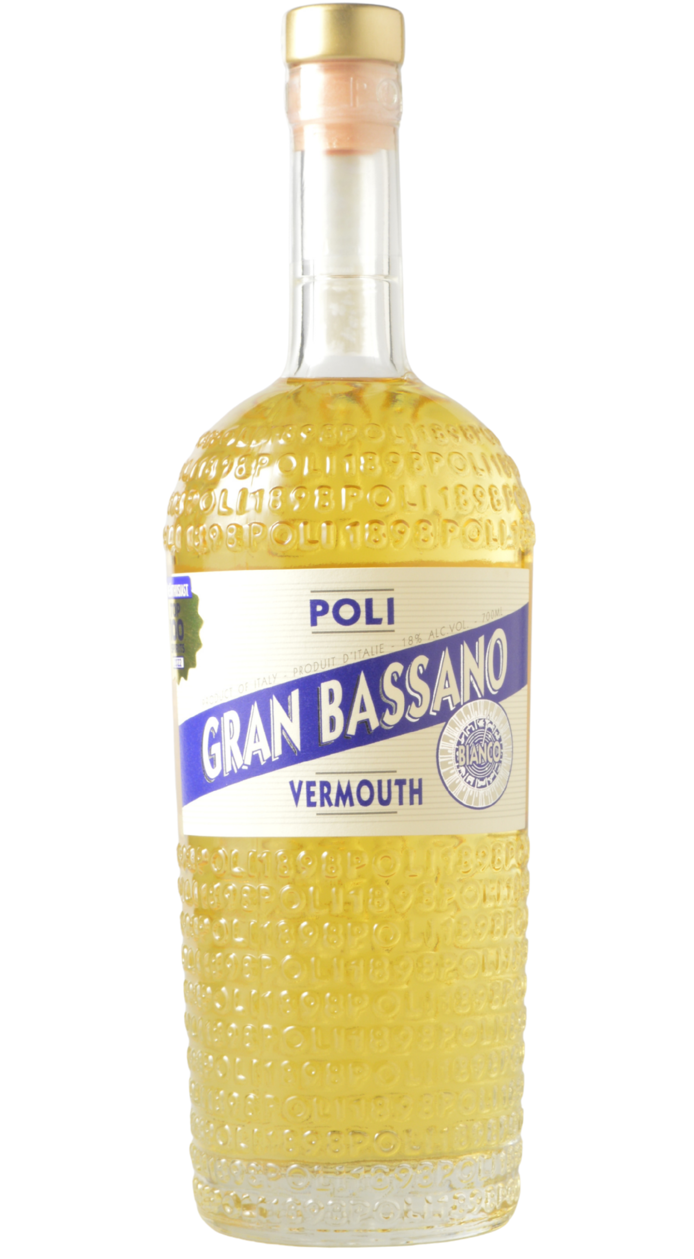 Poli "Gran Bassano" Bianco Vermouth 700mL