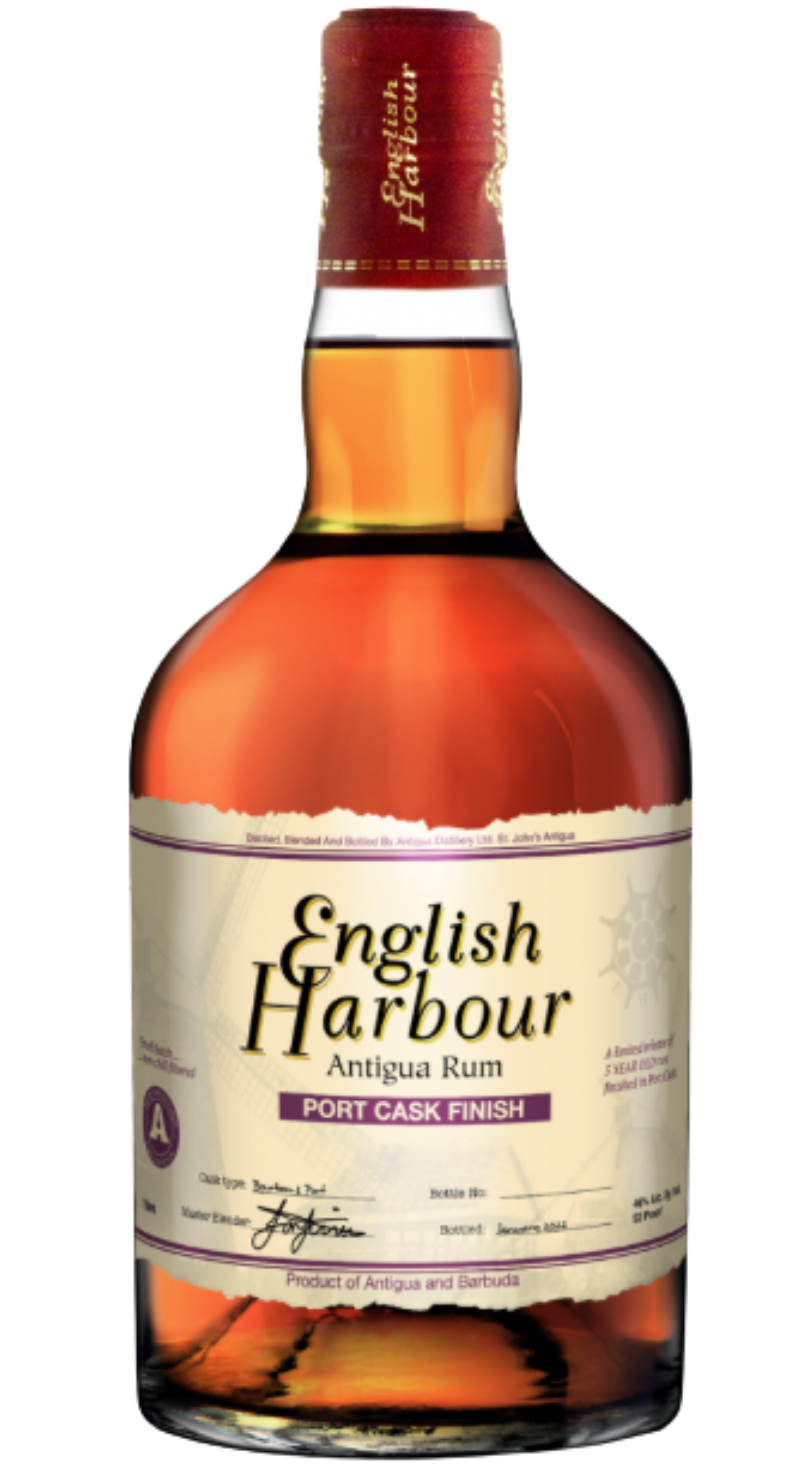 English Harbour "Port Cask Finish" Antigua Rum (700ml)