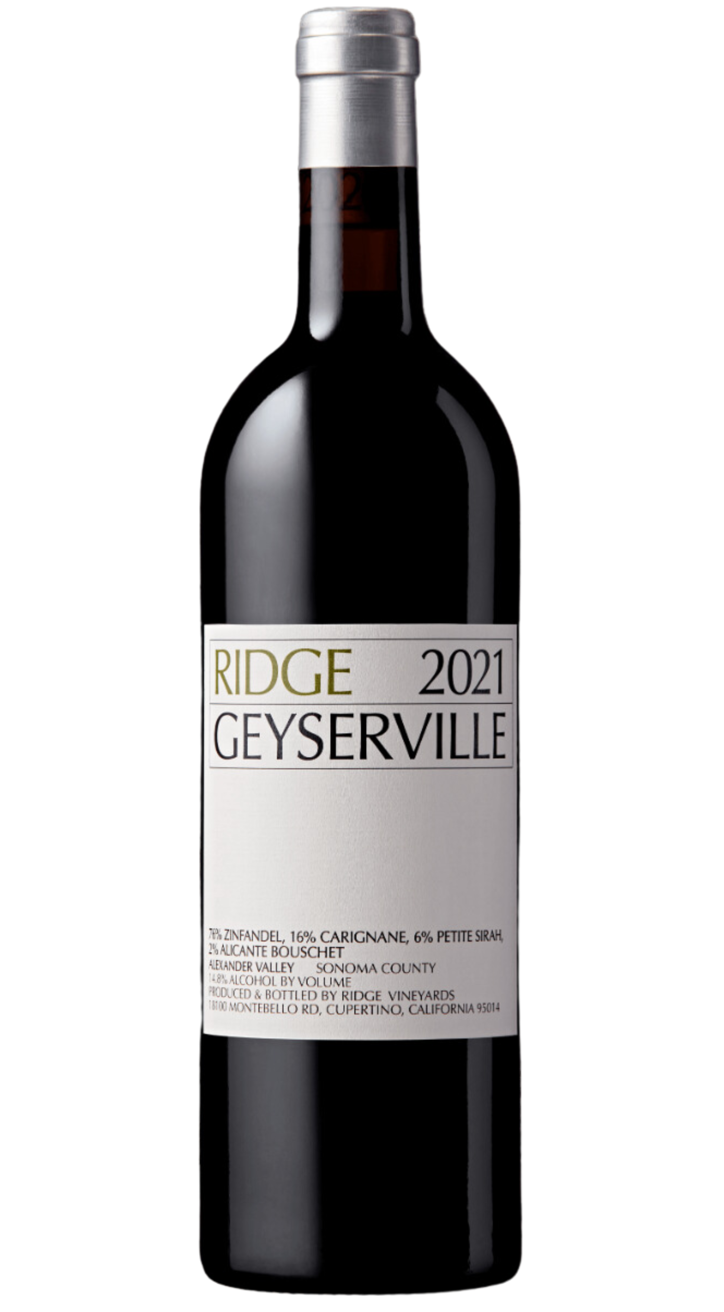 Ridge "Geyserville" Alexander Valley Zinfandel Blend 2021