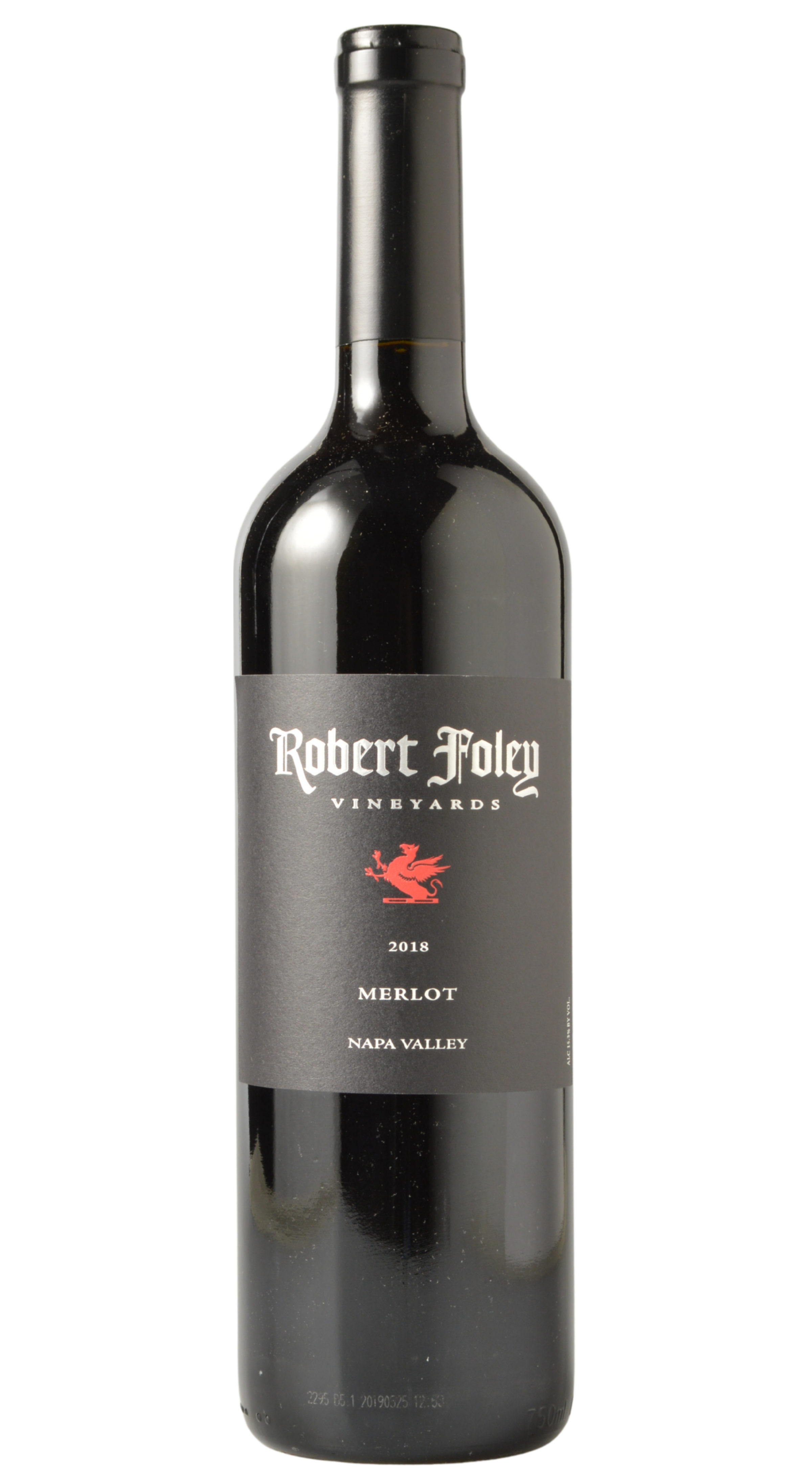 Robert Foley Napa Valley Merlot 2018