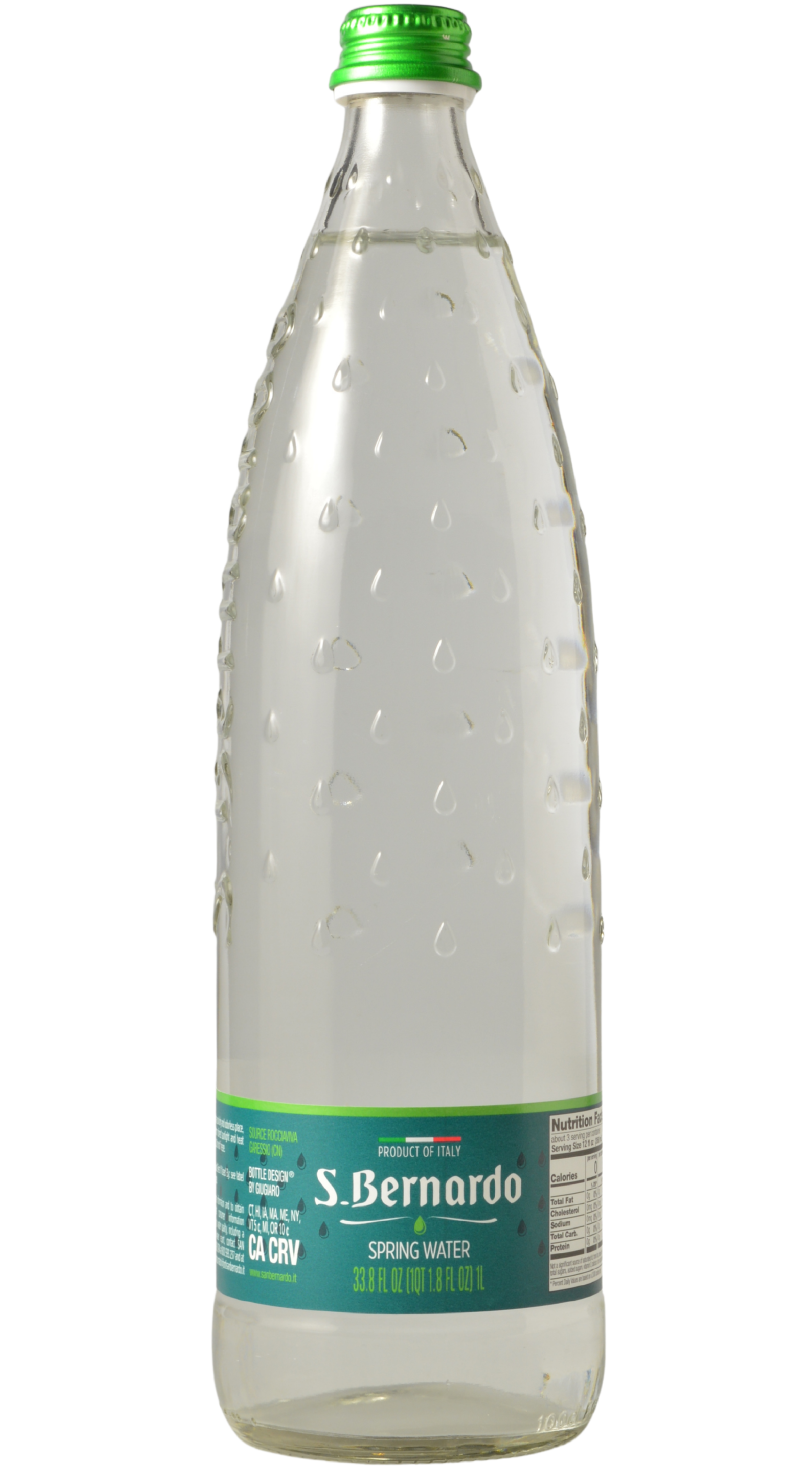 San Bernardo Piedmont Mineral Water Still (1-Liter)